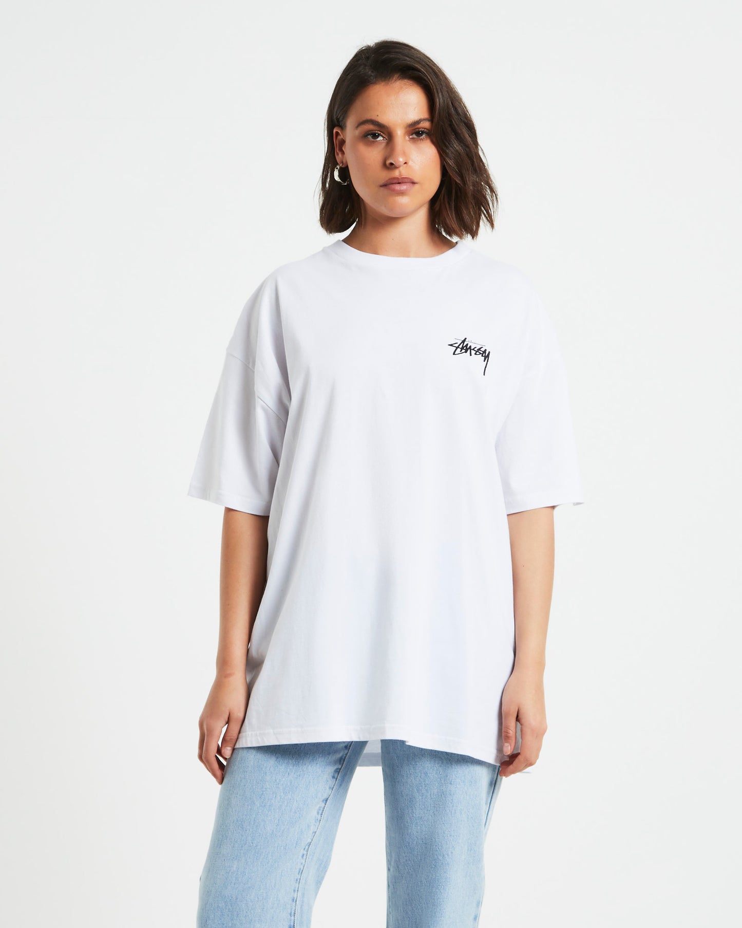 Venus Relaxed Short Sleeve Tee in White
