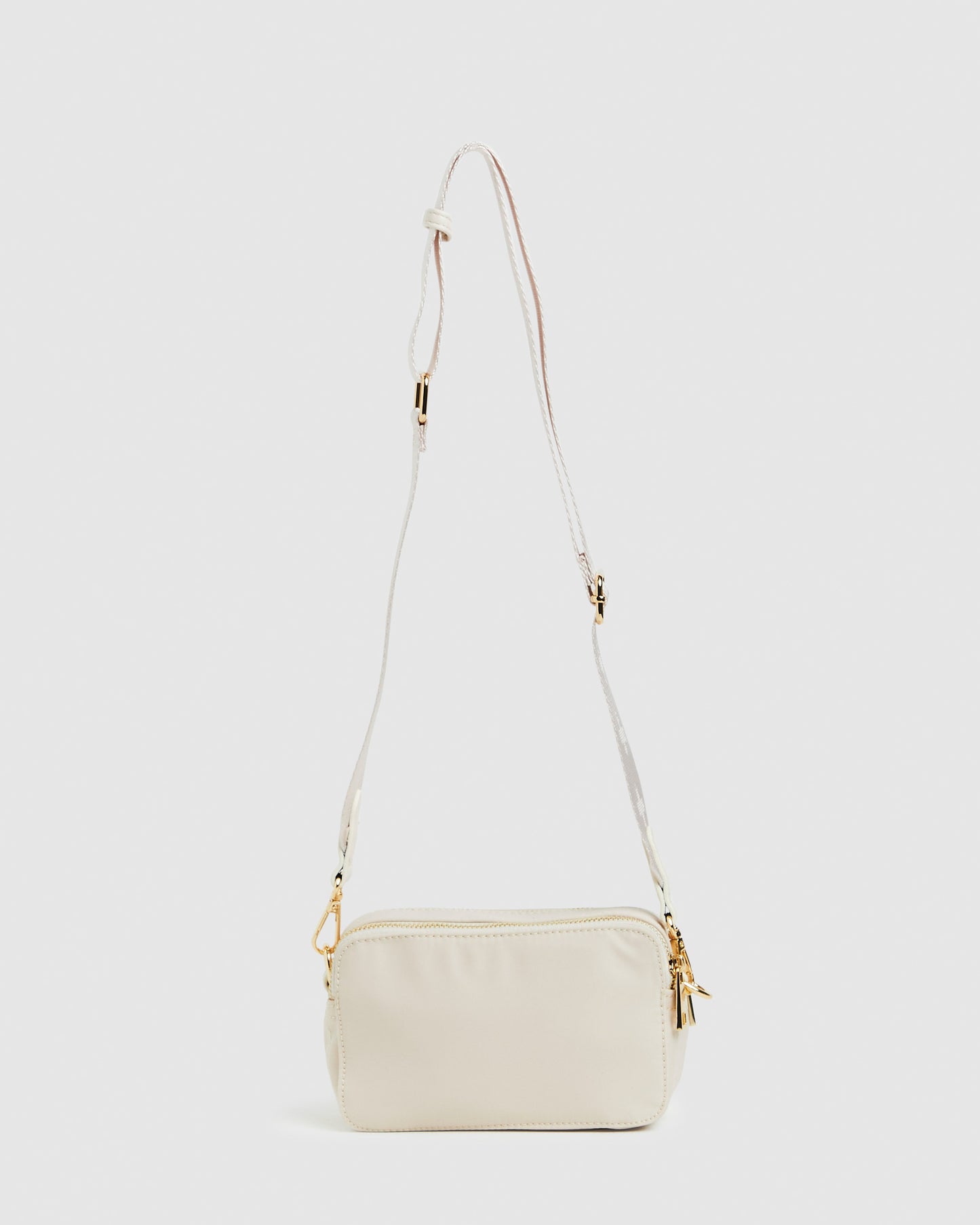 Laroi Cross Body Bag in Bisque Nylon Gold