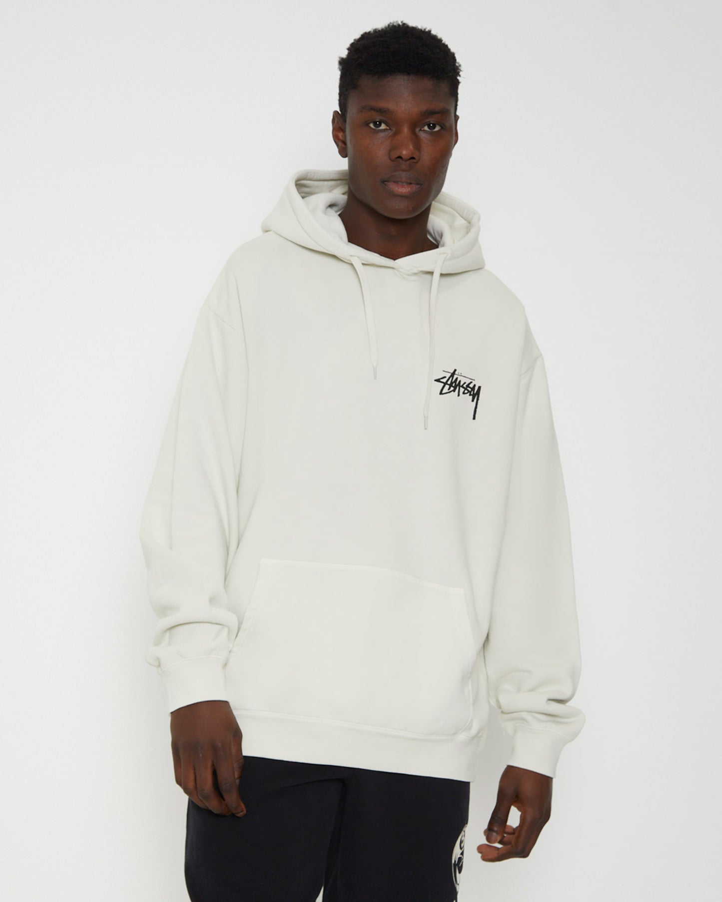 Pair Of Dice Hoodie in Washed White