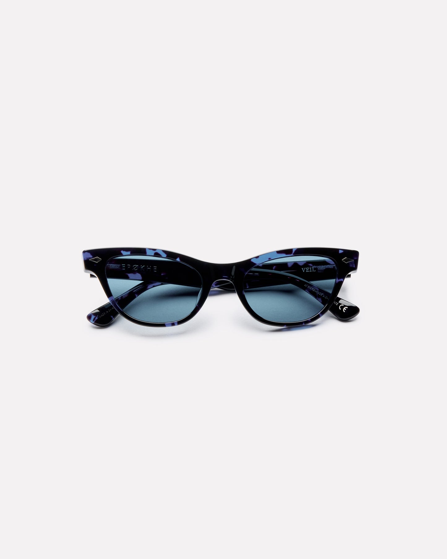 Veil Sunglasses in Blue Tortoise/Blue