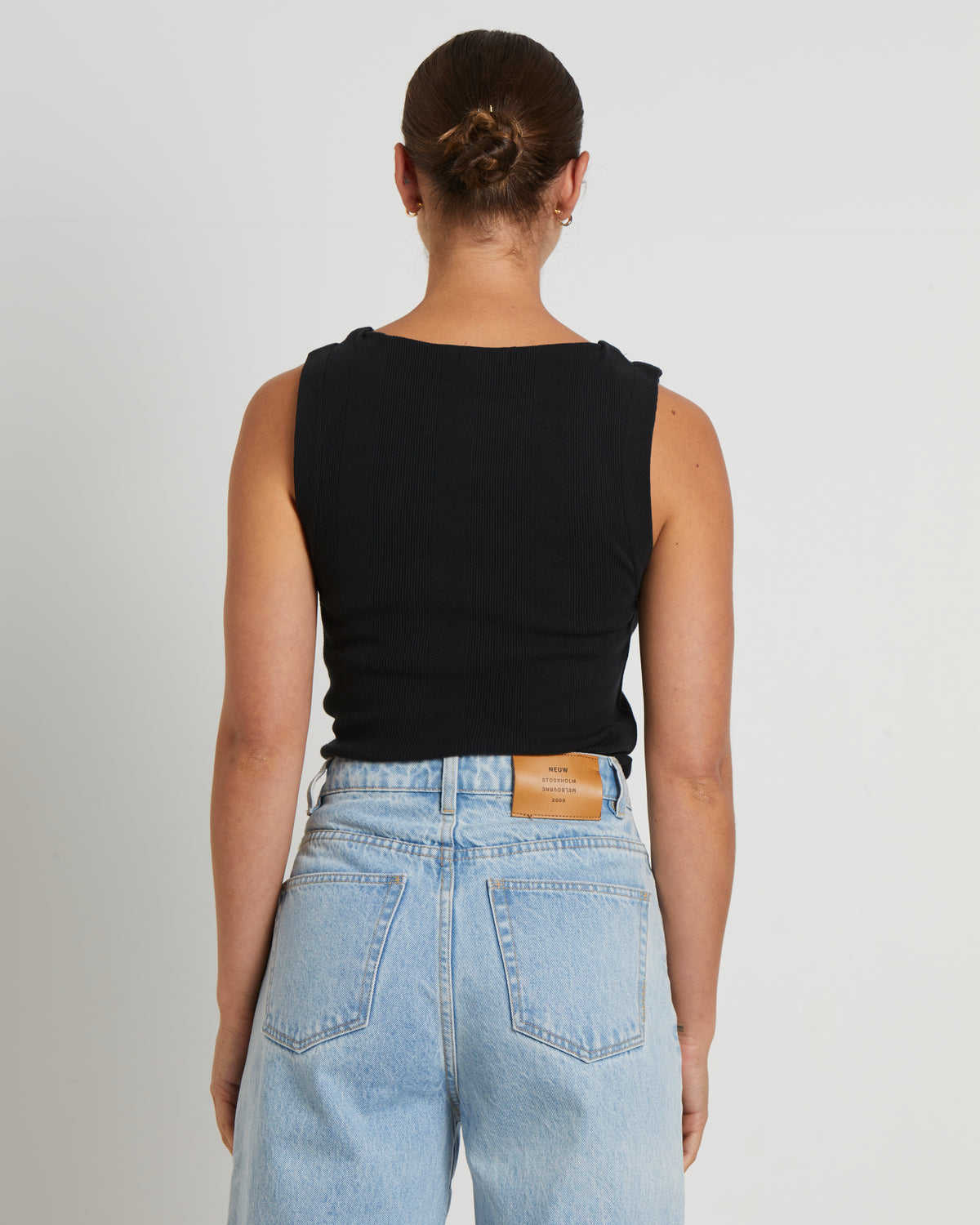 Frenchie 90s Top in Black BLACK