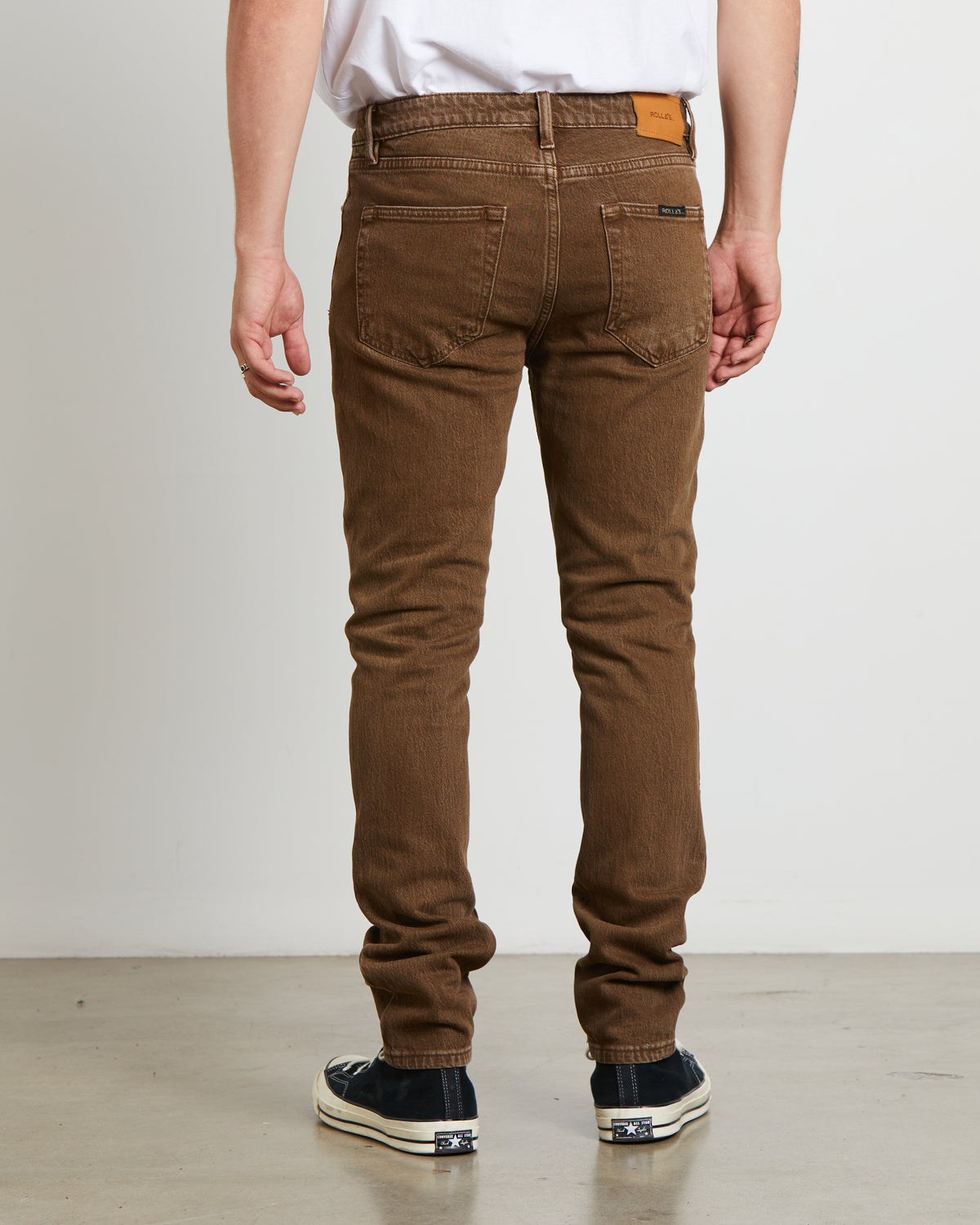 Tim Slim Denim Jeans Coast COAST BROWN