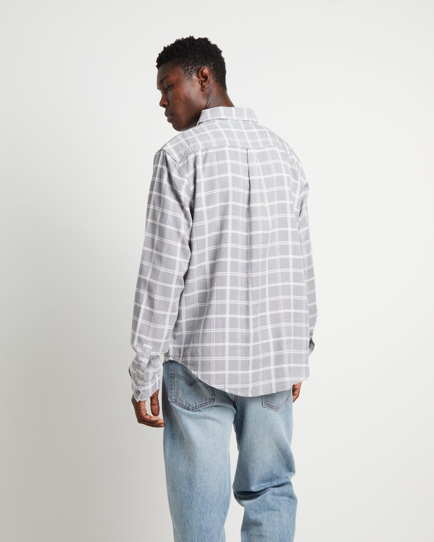 Ennat Long Sleeve Shirt in Check Print