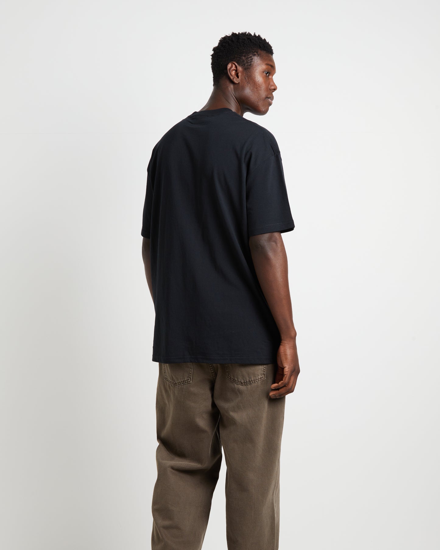 Cube Short Sleeve T-Shirt in Black