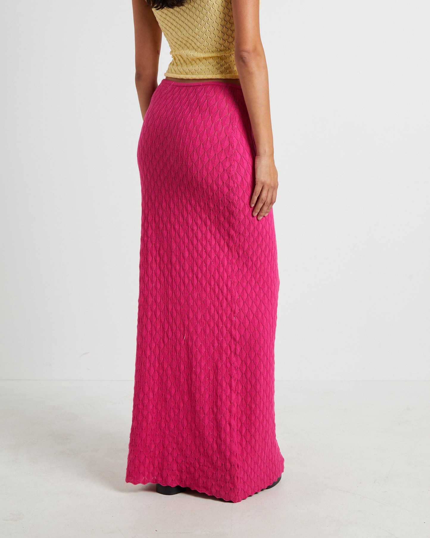 Josie Crochet Maxi Skirt