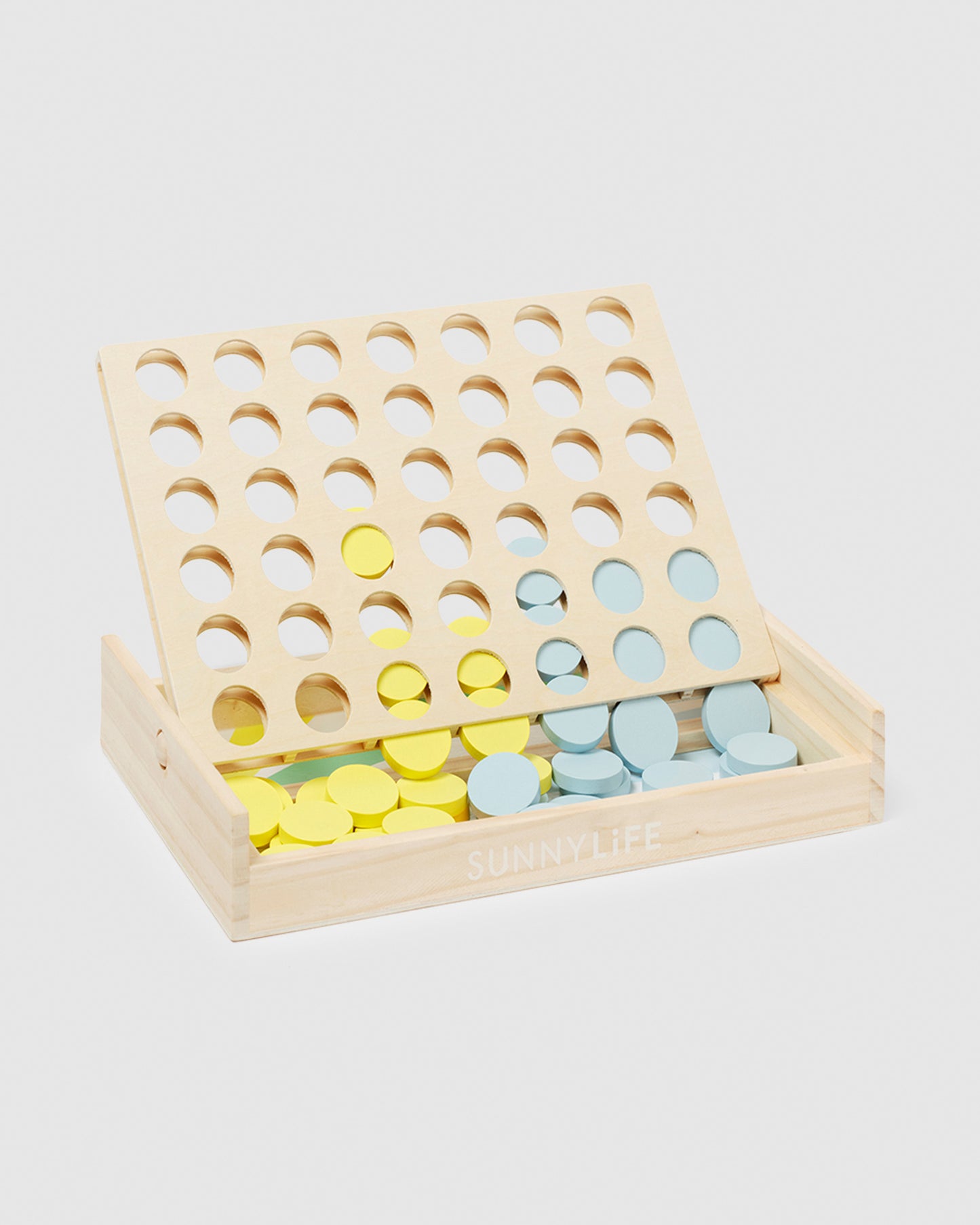 Poolside Mini 4 In A Row Game in Pastel Gelato