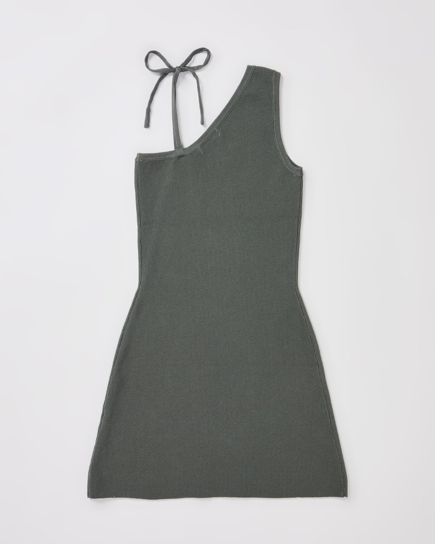 Teen Girls One Shoulder Dress in Green