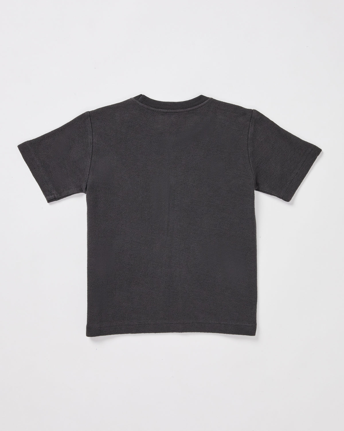 Boys Ramona Linen Short Sleeve T-Shirt in Black BLACK