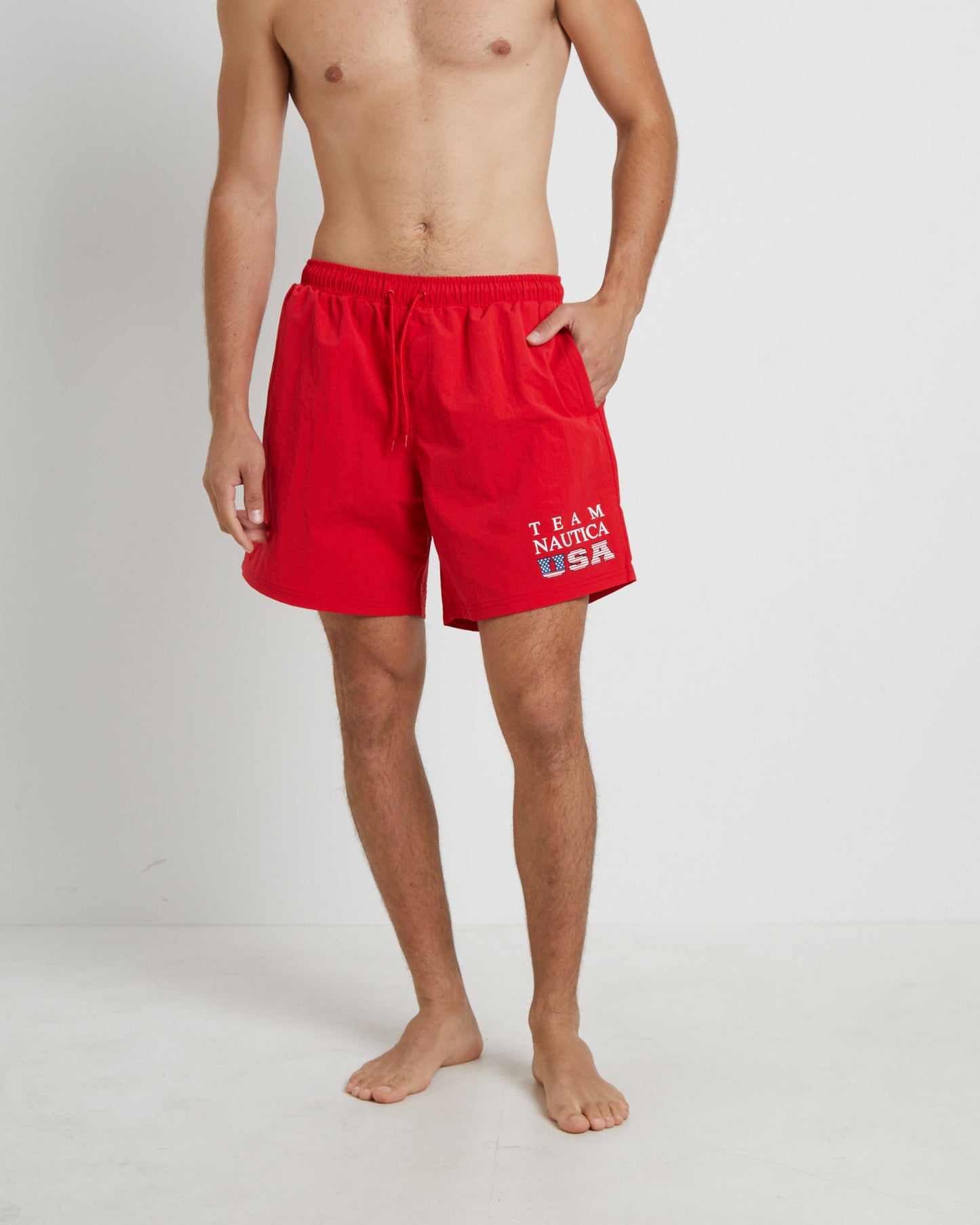 Hyron Swimshorts in True Red