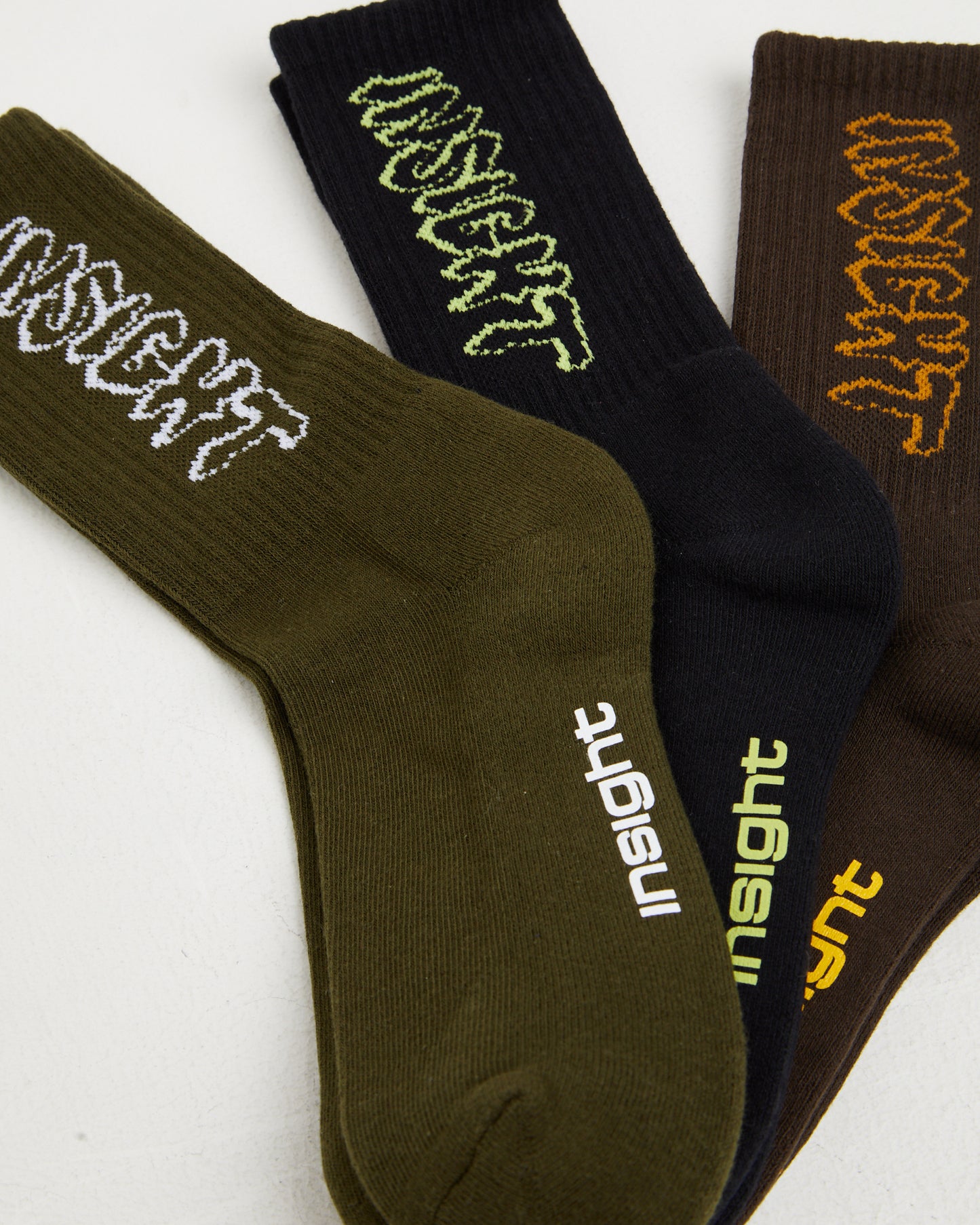 Sive Crew Socks in Green