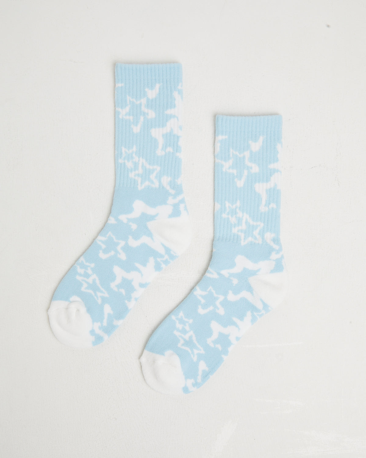 Bleached Star Socks 2 Pack in Multi MULTI COLOUR