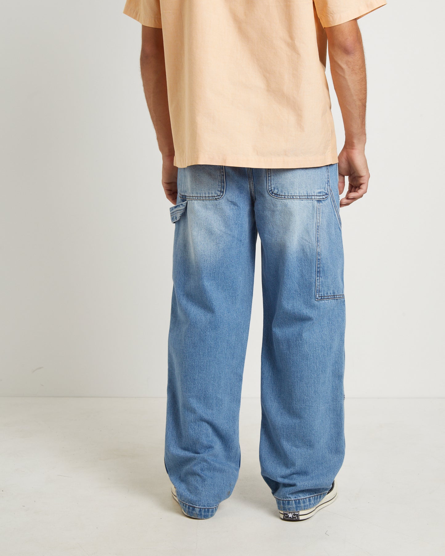 Double Knee Carpenter Pants in Vintage Wash