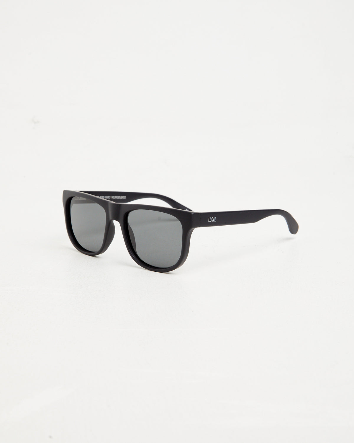 ASP Sunglasses in Matte Black/Dark Grey BLACK