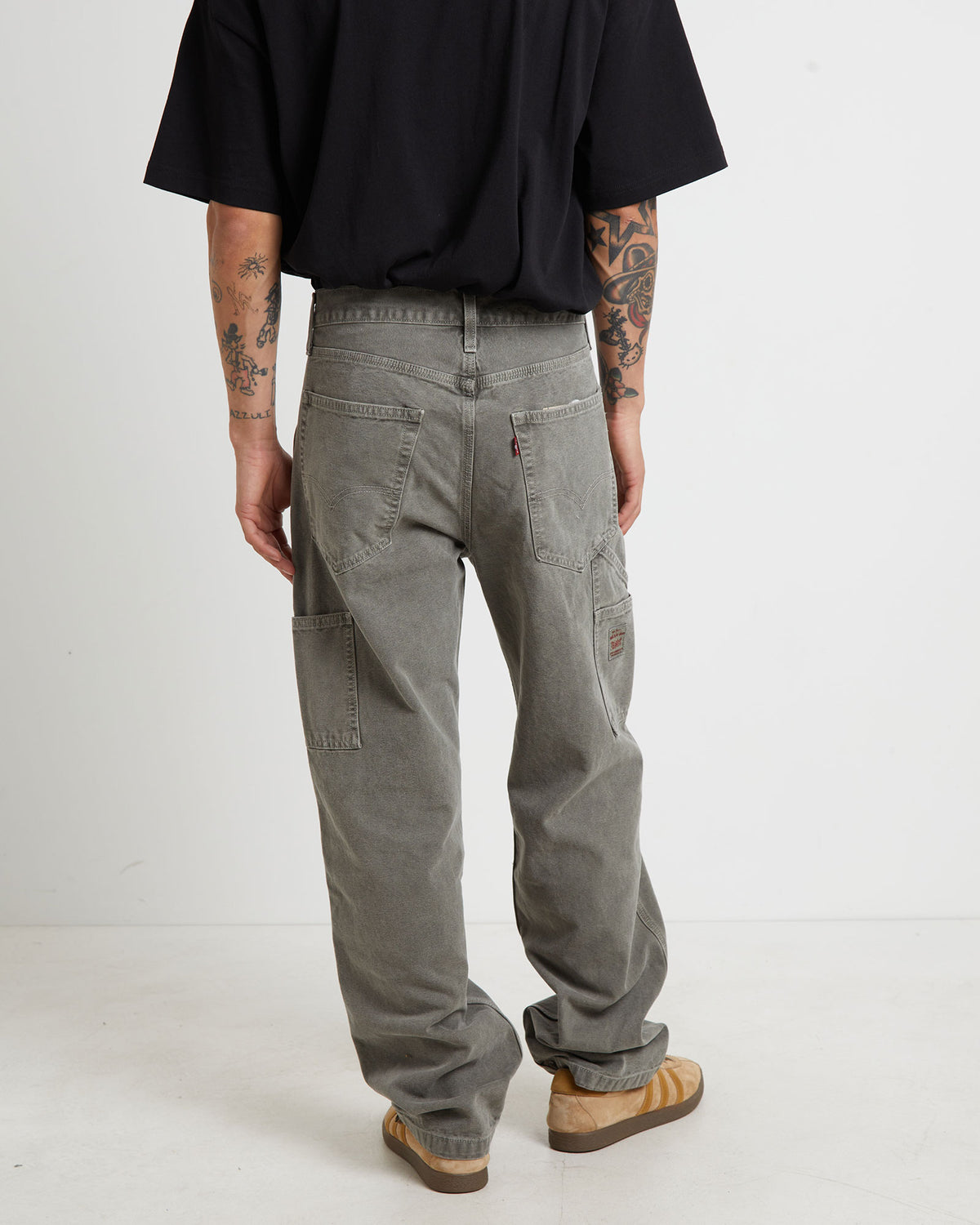 568 Stay Loose Denim Carpenter Pants in Oregano DENIM
