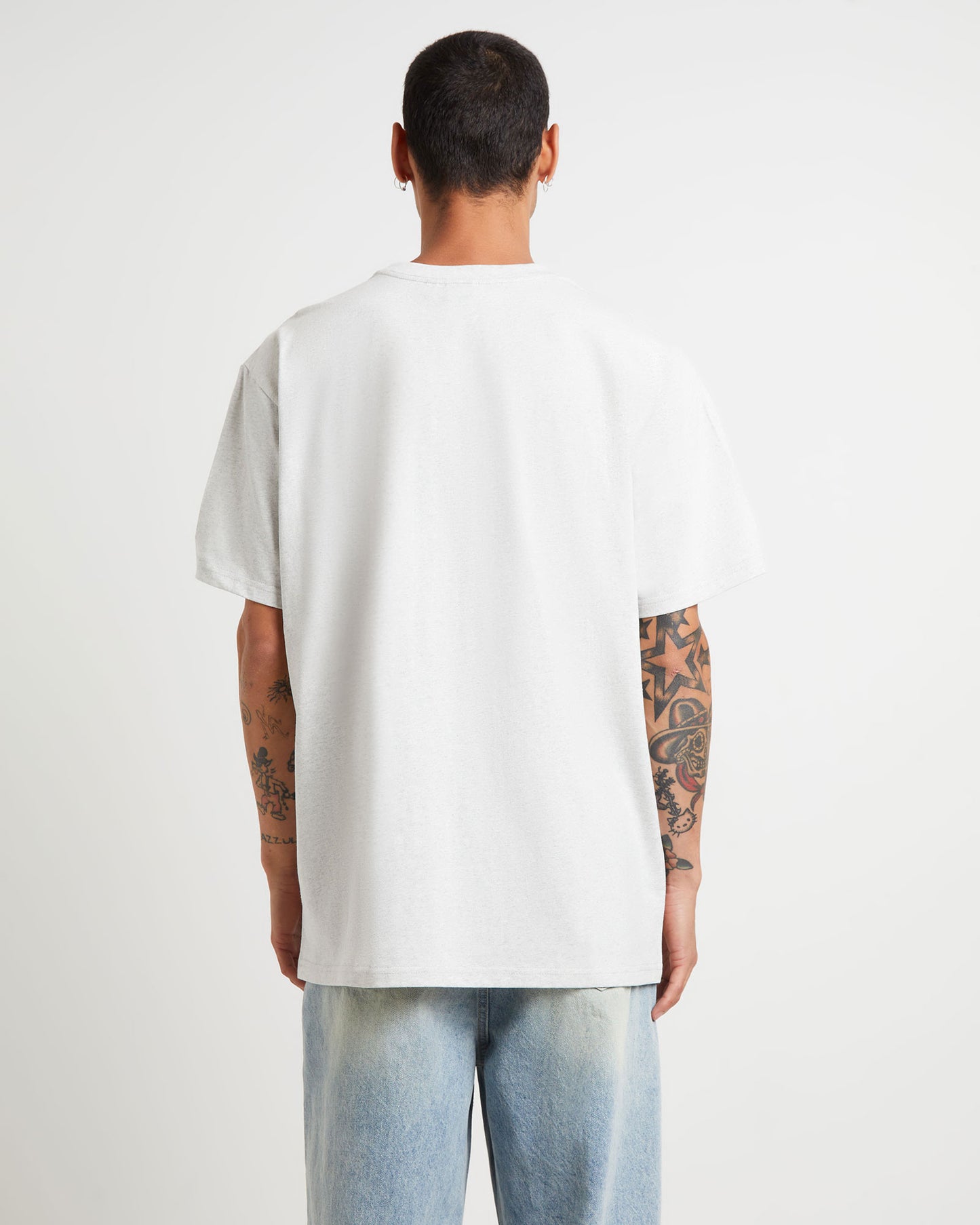 Legacy Short Sleeve T-Shirt in Grey Marle