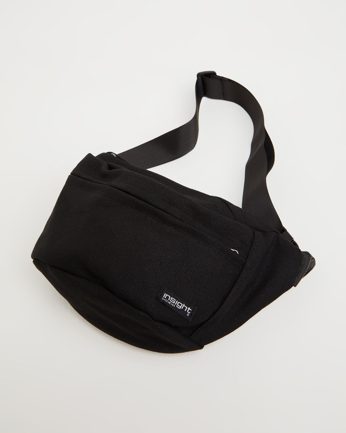 Canvas Satchel Bag in Black BLACK