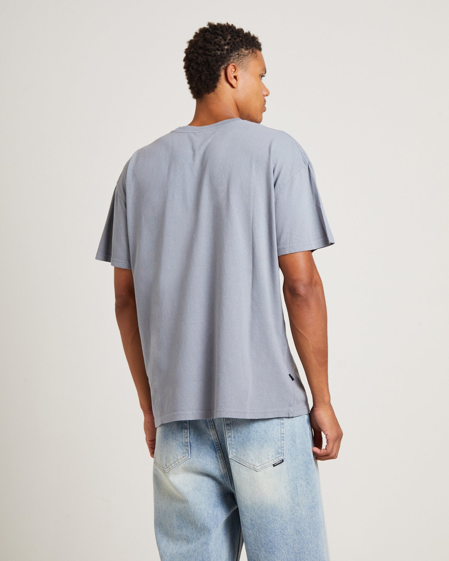 Gloomy Short Sleeve T-Shirt in Grey