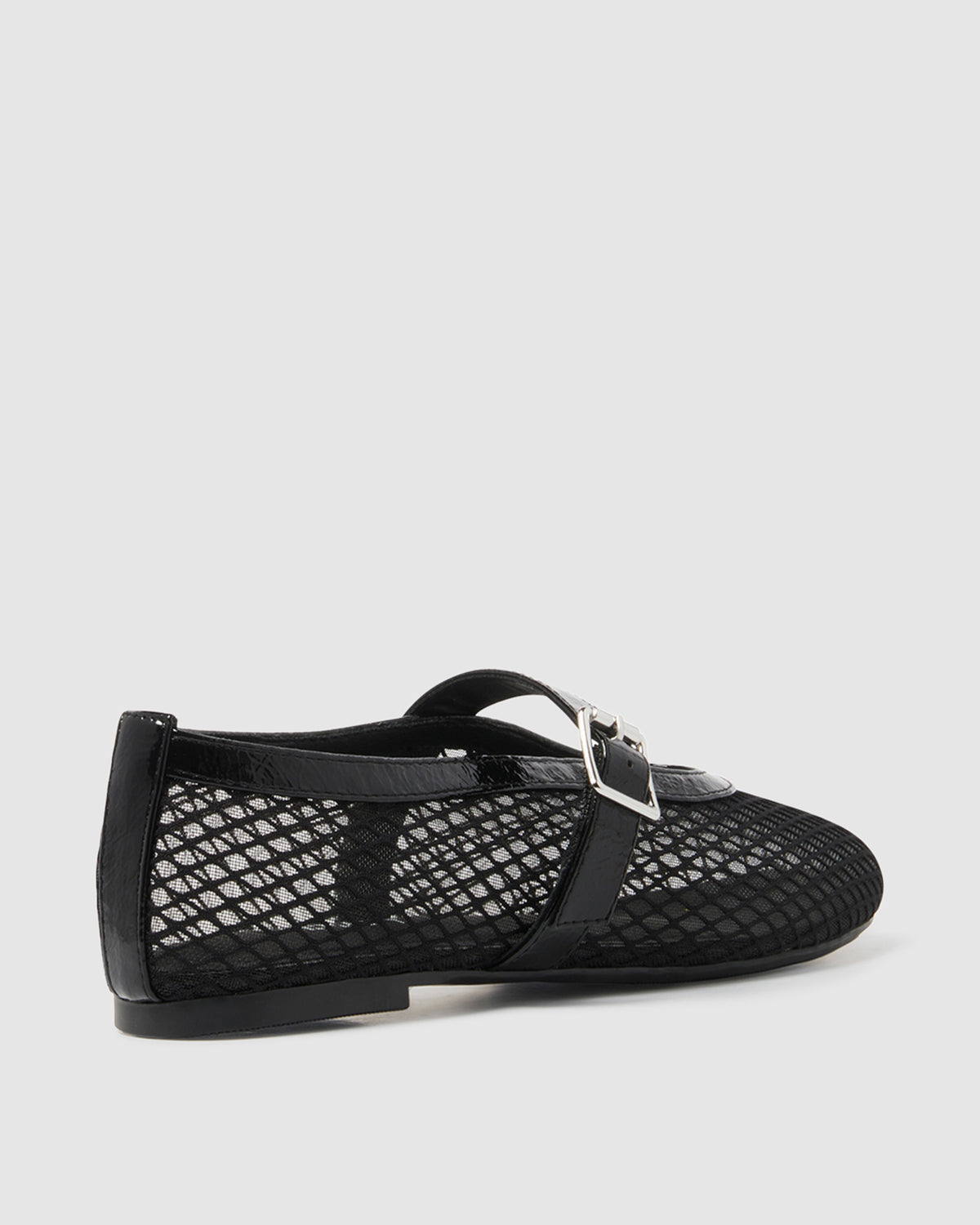 Addie Ballet Flats in Black BLACK LEATHER