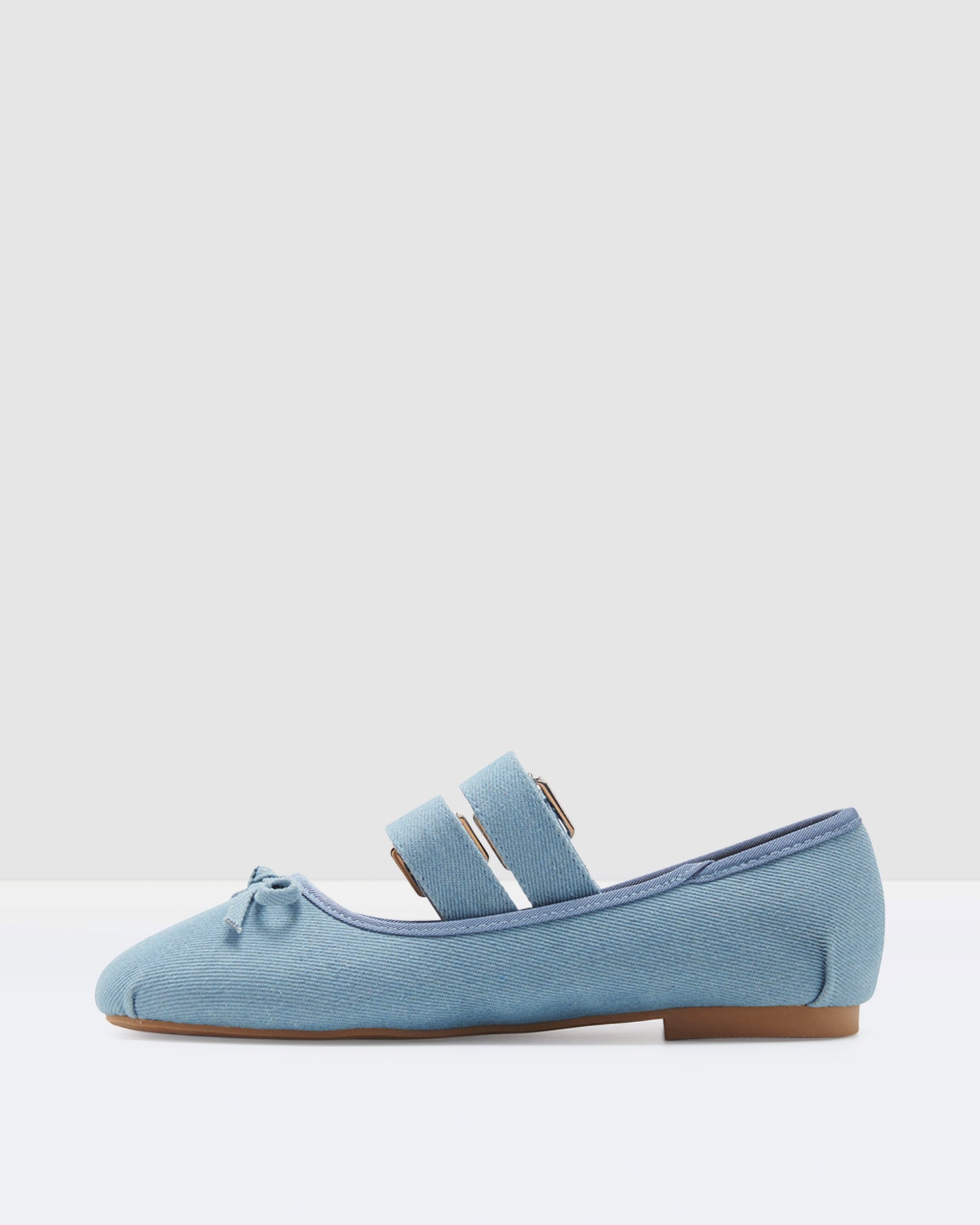 Mythos Ballet Flats in Denim