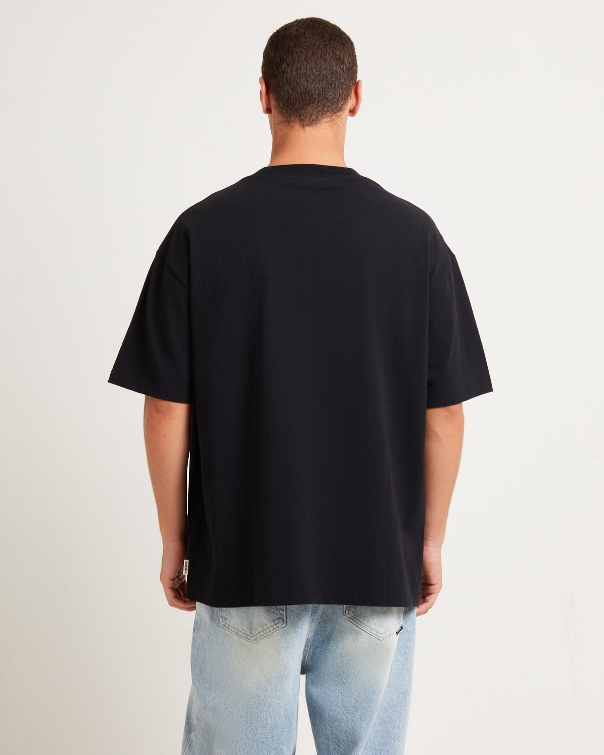 Fixture Short Sleeve T-Shirt in Black BLACK