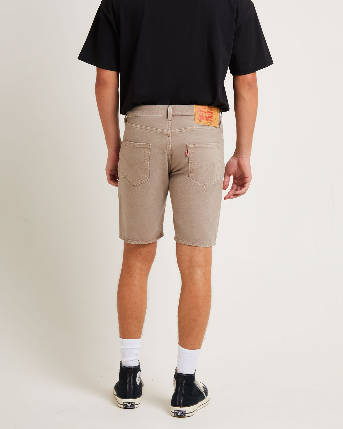 501 Denim Shorts in Beige BEIGE