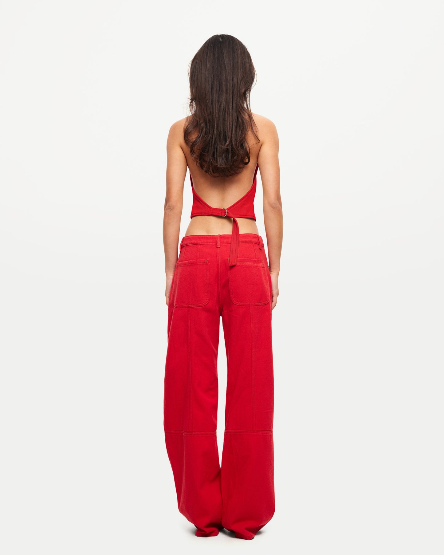 Dawson Jeans in Crimsom Red