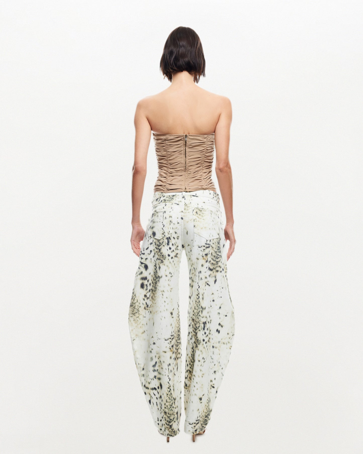 Horseshoe Jeans Snow Leopard