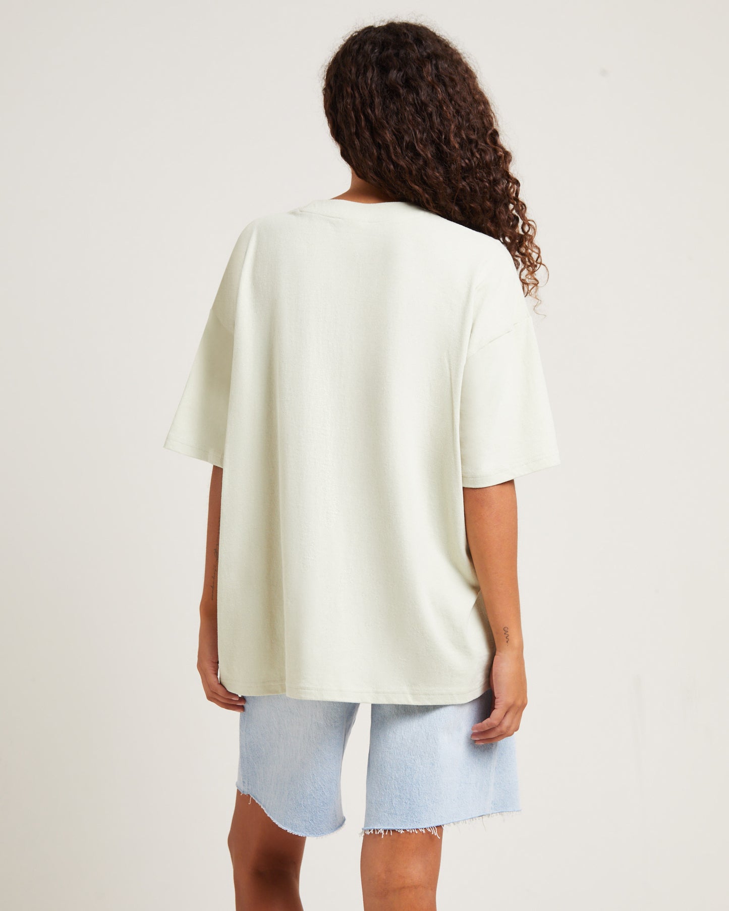 Sleeping Cells Oversized Tee Thrift White