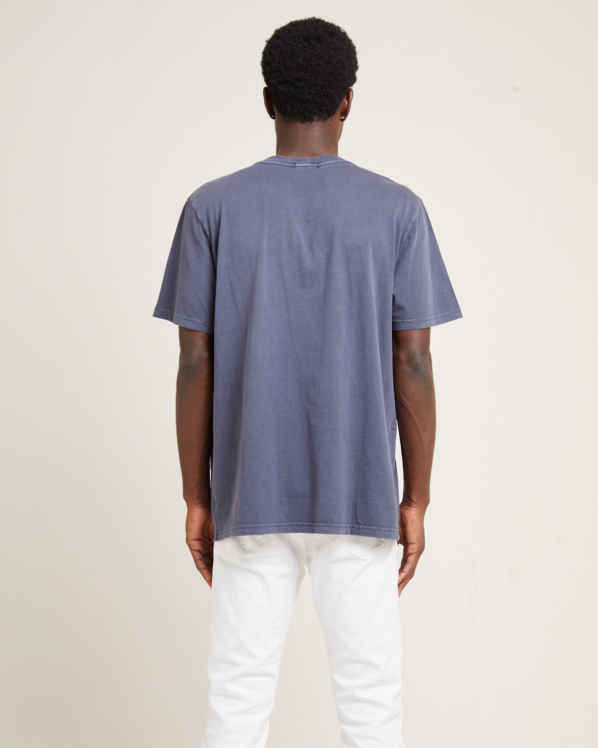 Organic Neuw Band Short Sleeve T-Shirt Grey SLATE