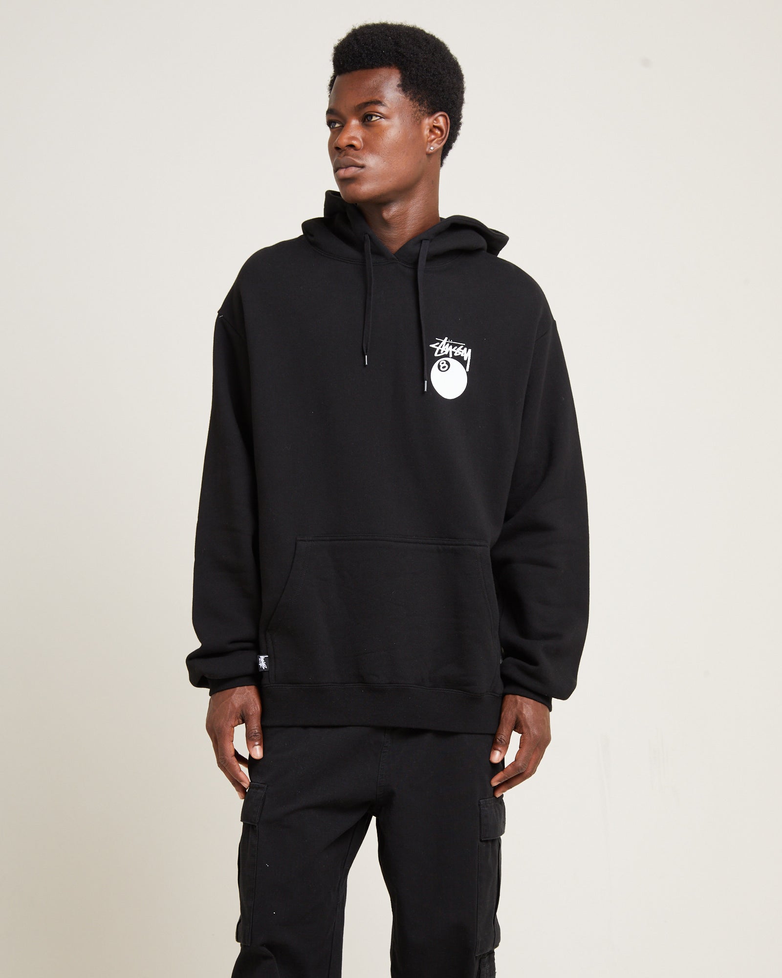 Test Strike Fleece Hoodie Black – General Pants Co.