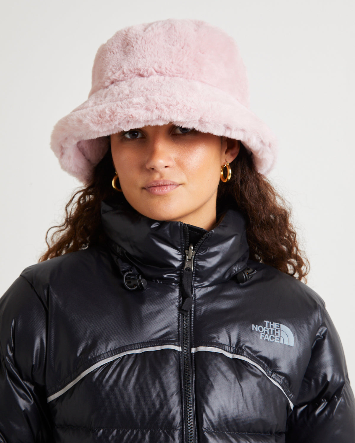 Fuzzy Bucket Hat PINK