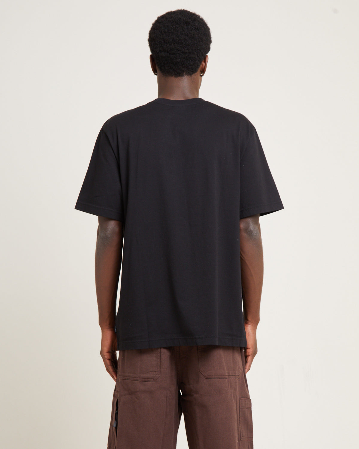 Enjoyment Recycled Retro Fit Short Sleeve T-Shirt Black BLACK