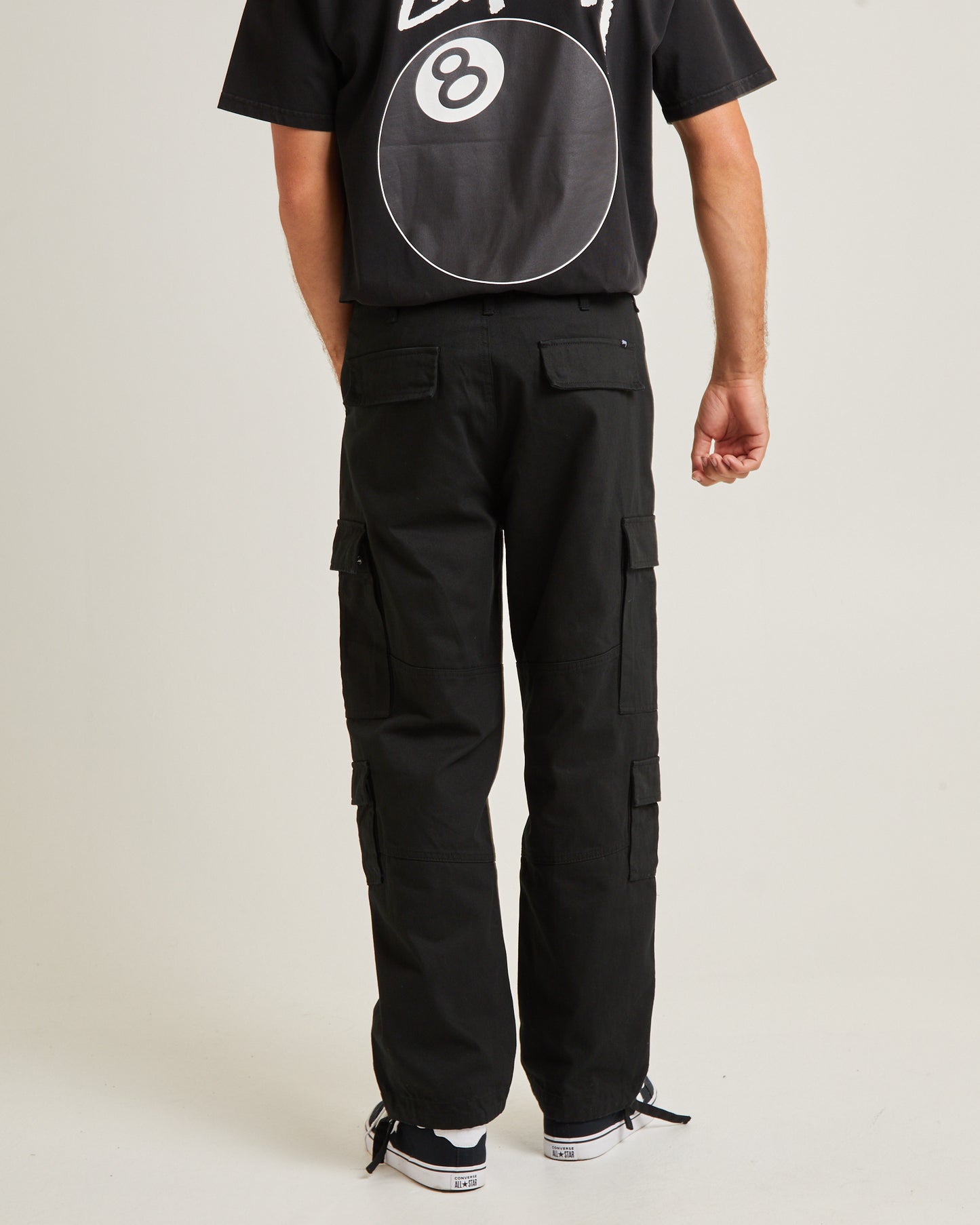 Surplus Cargo Pants Black