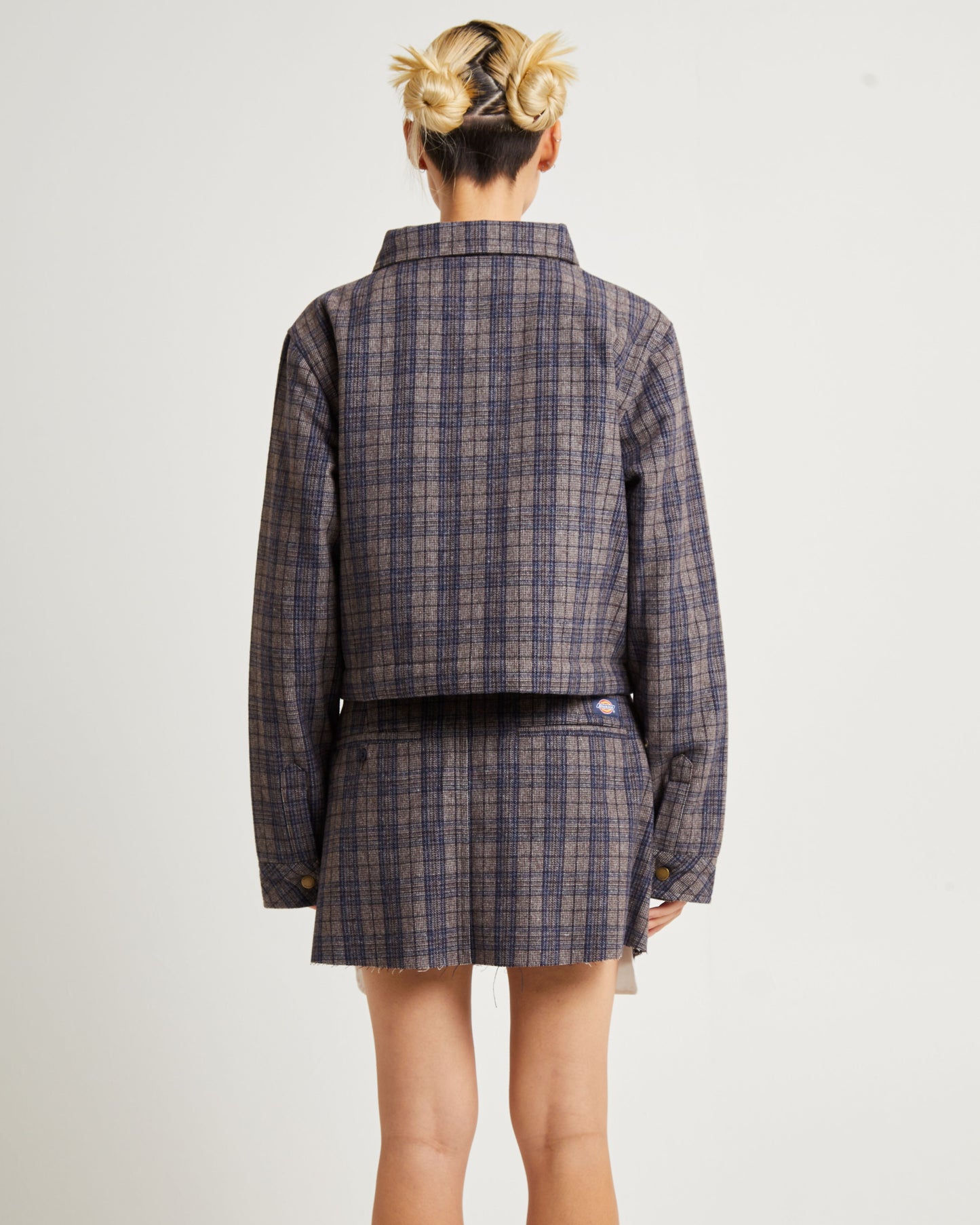 Rancher Jacket Navy Plaid