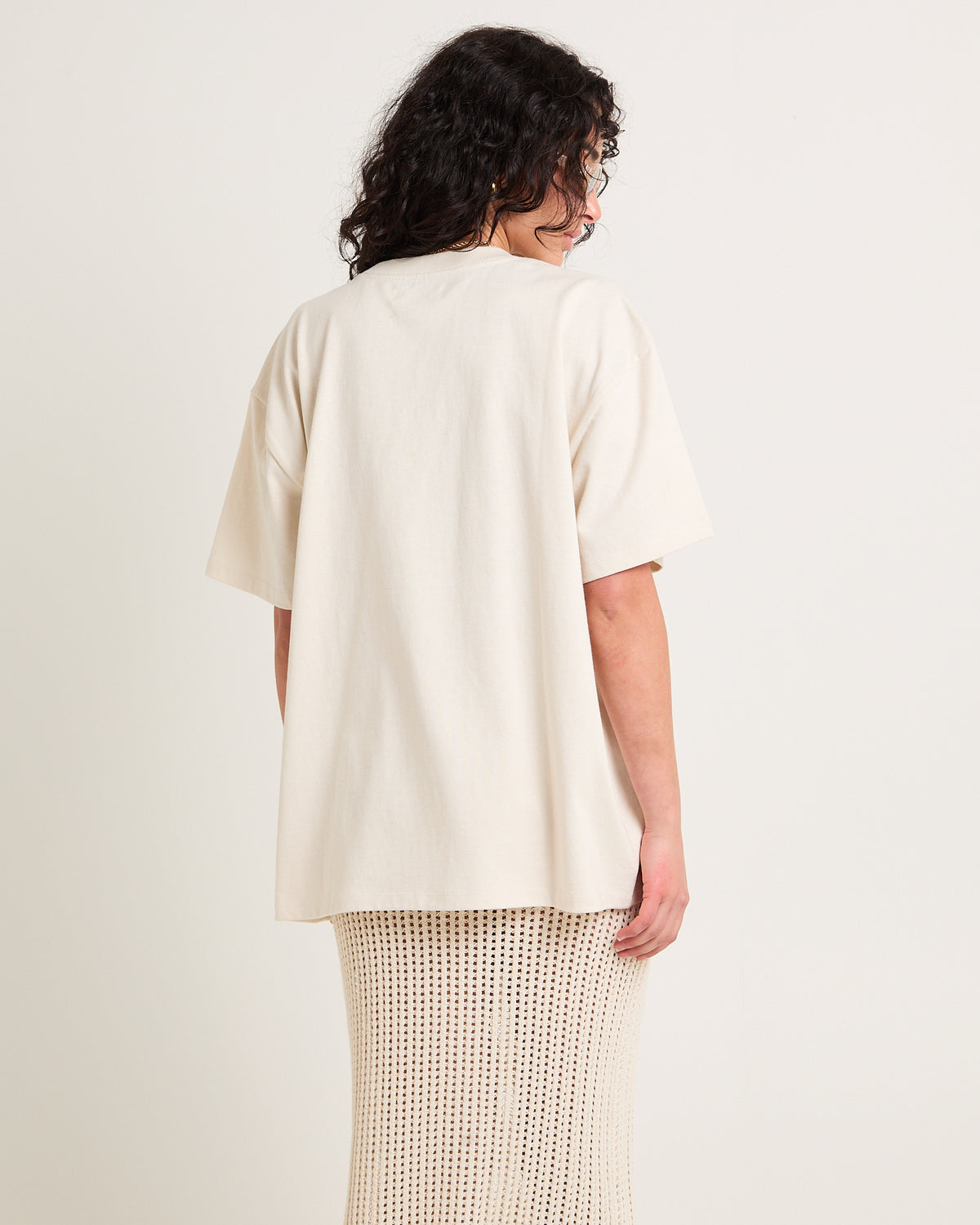 State Oversized T-Shirt WHITE