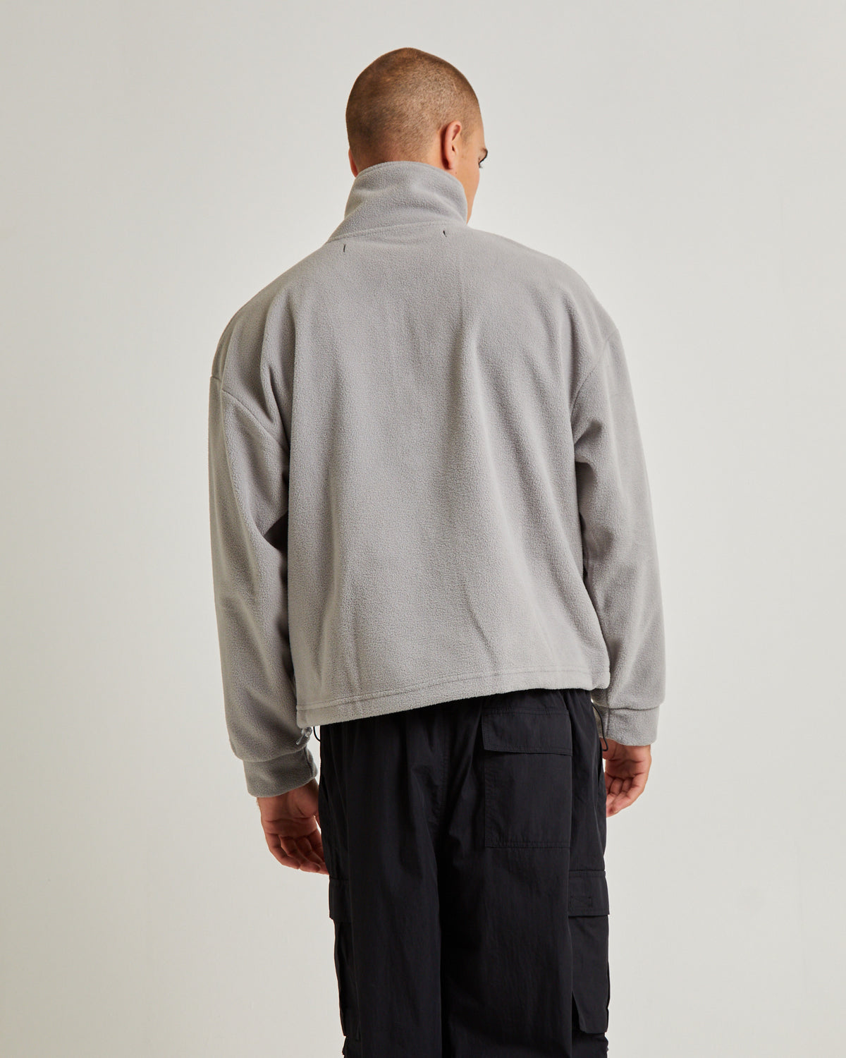Seeka Polar Fleece Quarter Zip GREY