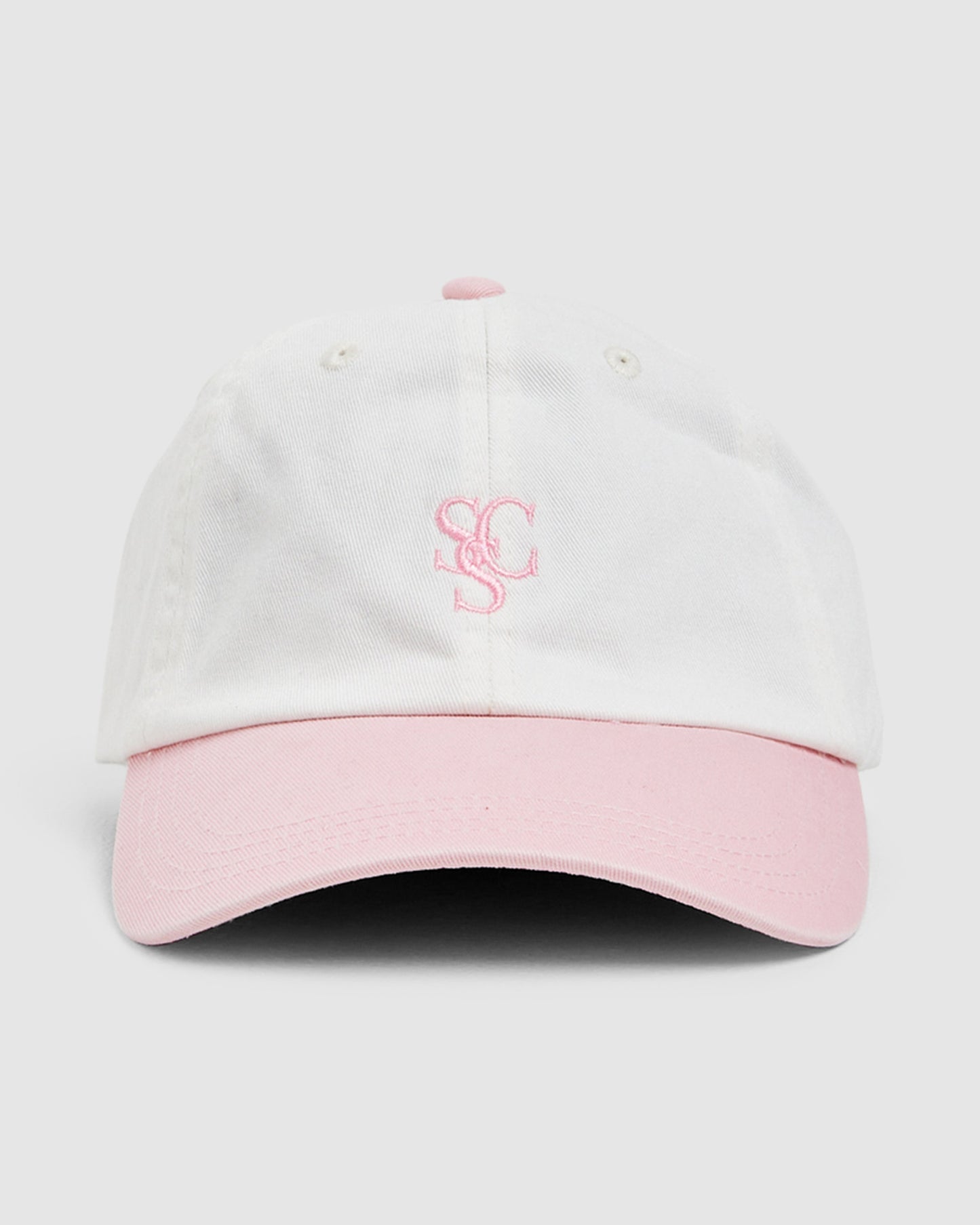 Stonewashed Contrast Cap Pink