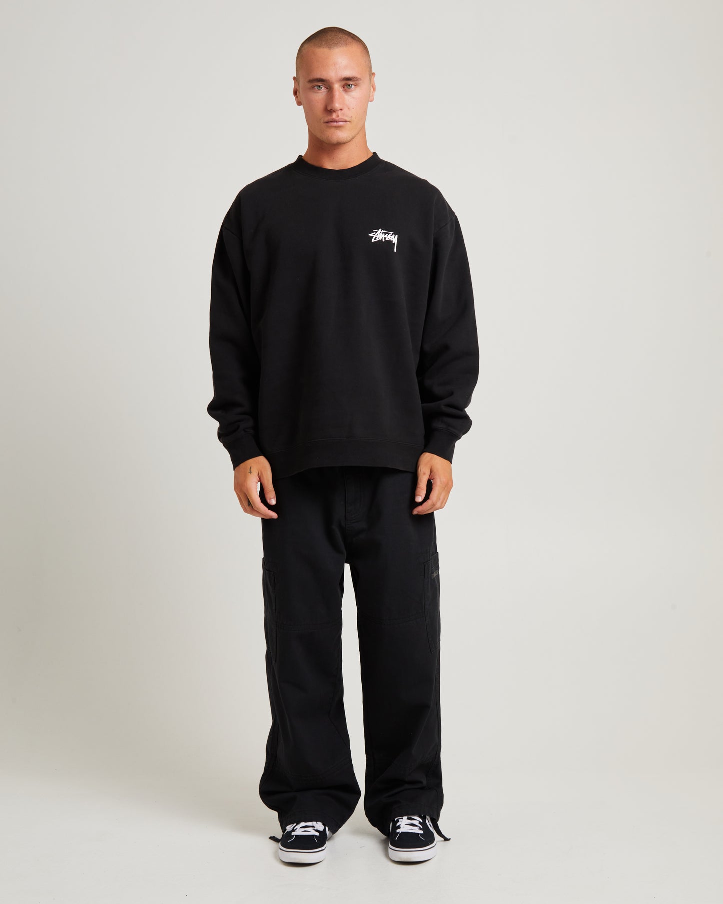 Fuzzy Dice Fleece Crew Jumper