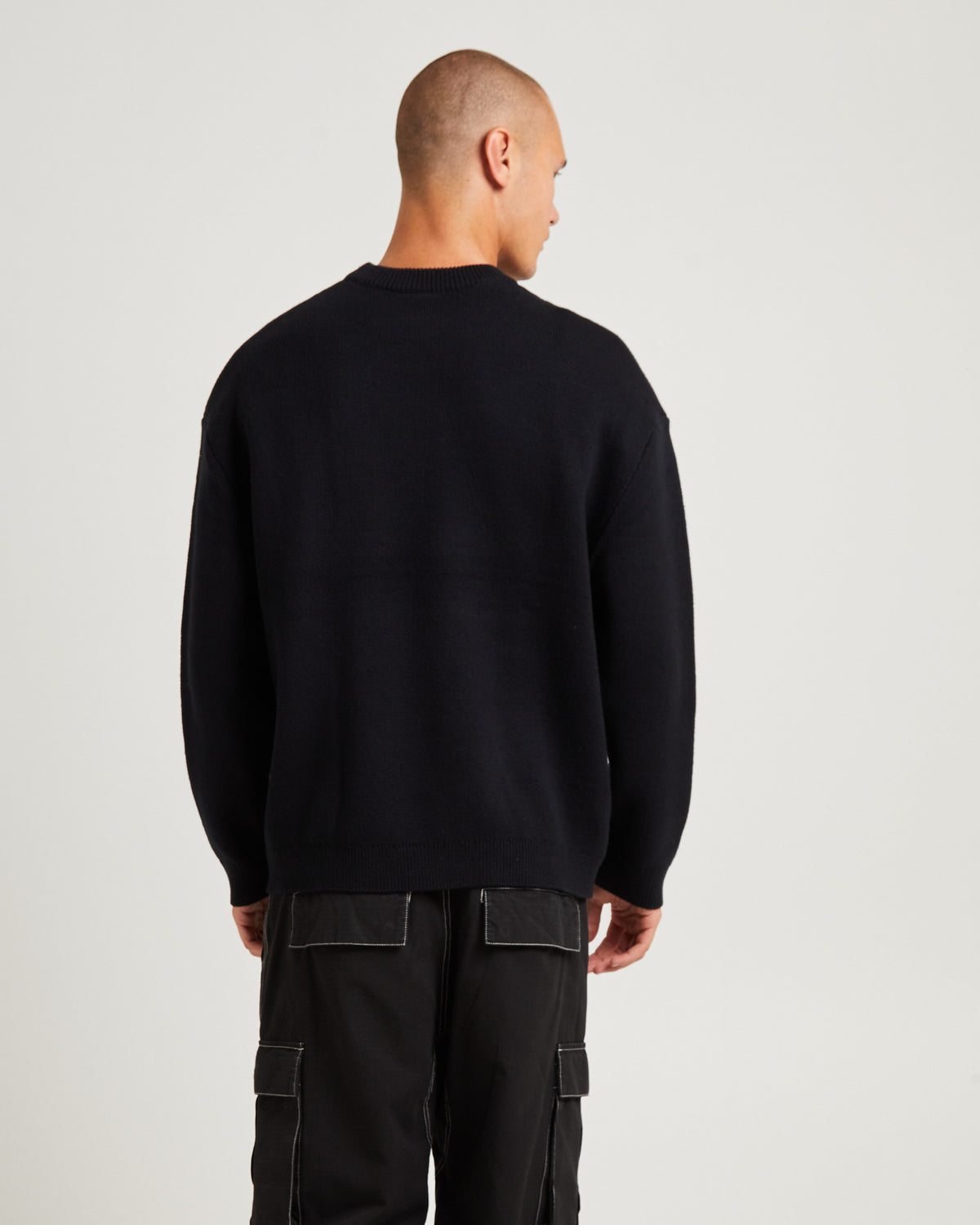 Era Long Sleeve Knit Jumper BLACK