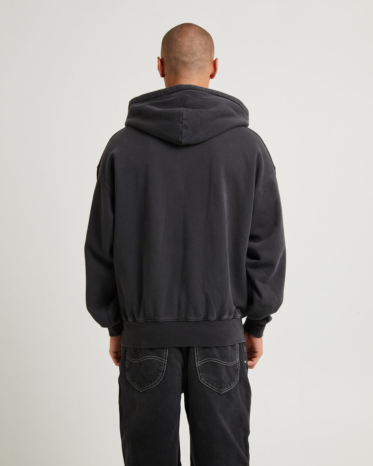 Sunflower Recycled Pull On Hoodie Charcoal CHAROCAL