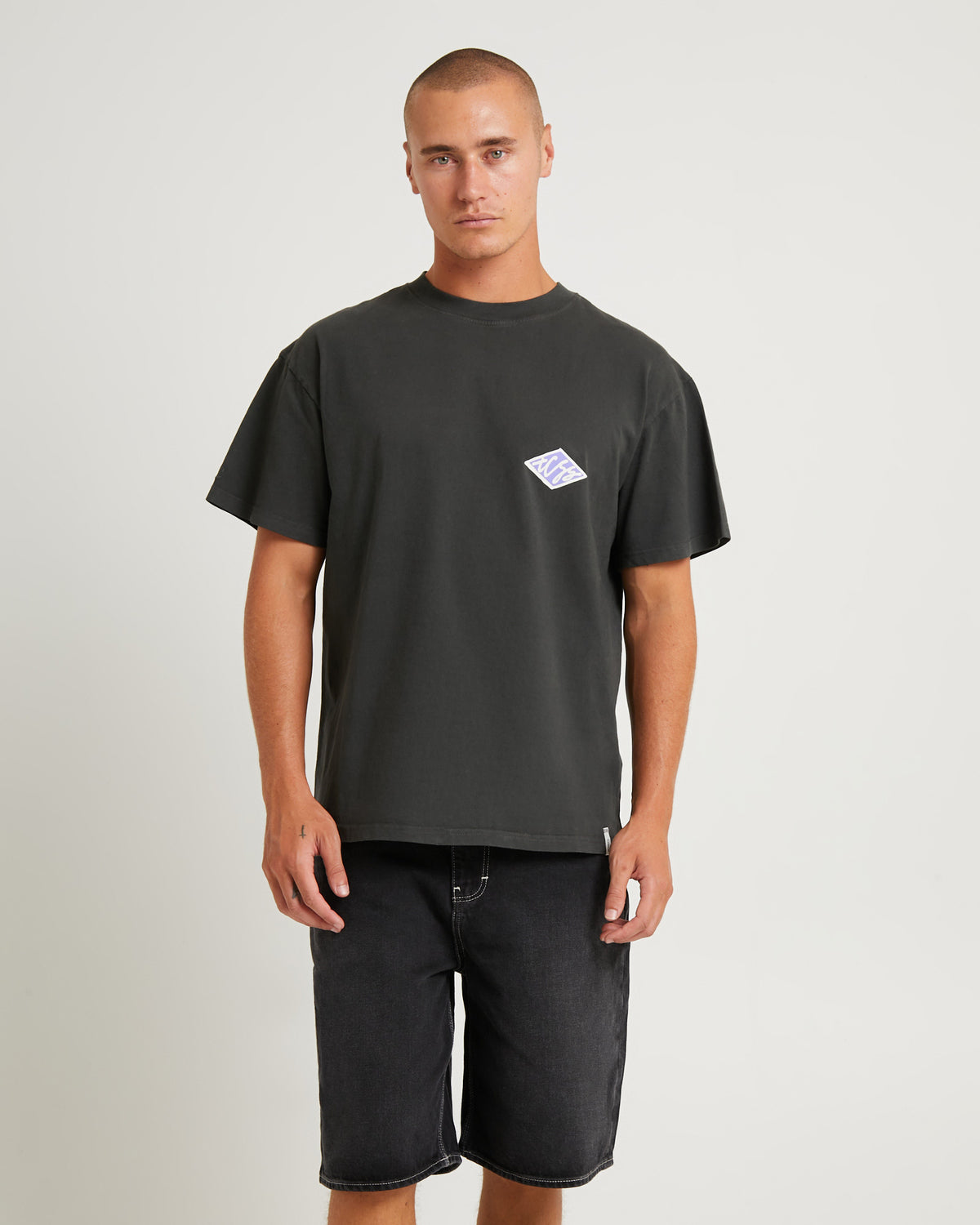 Scribble T-Shirt PHANTOM
