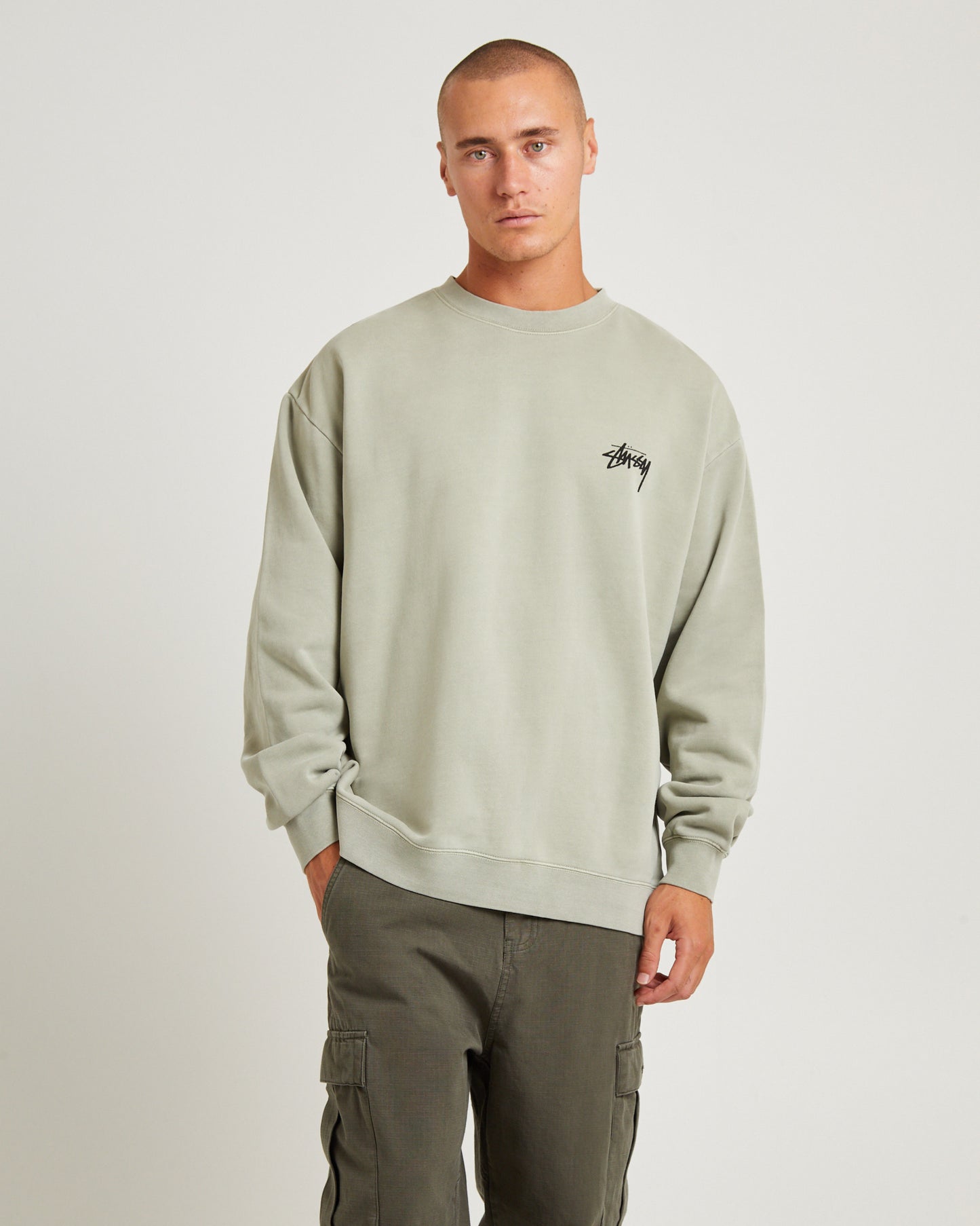 Fuzzy Dice Fleece Crew Jumper