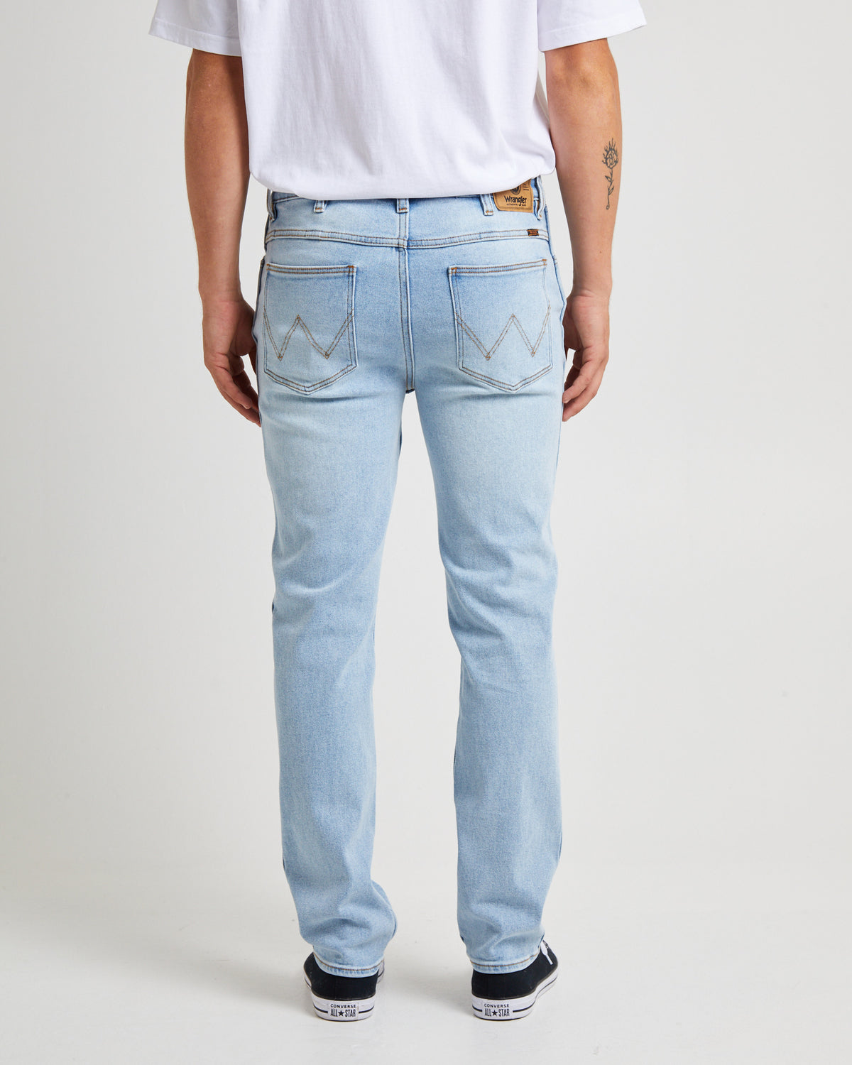 Spencer Relaxed Tapered Denim Jeans BROKEBACK BLUE