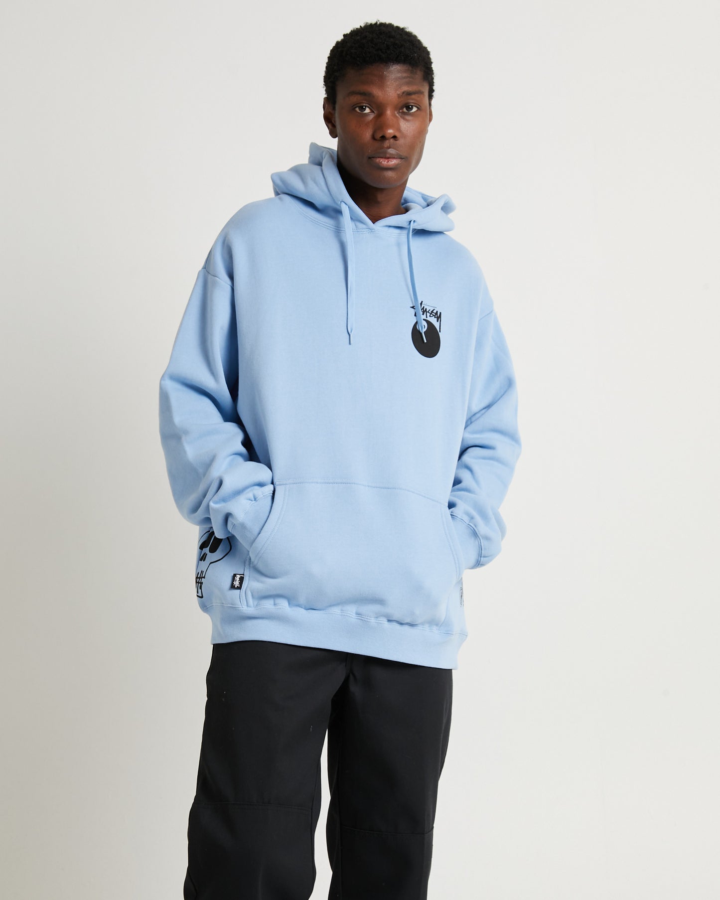 Test Strike Fleece Hoodie Blue