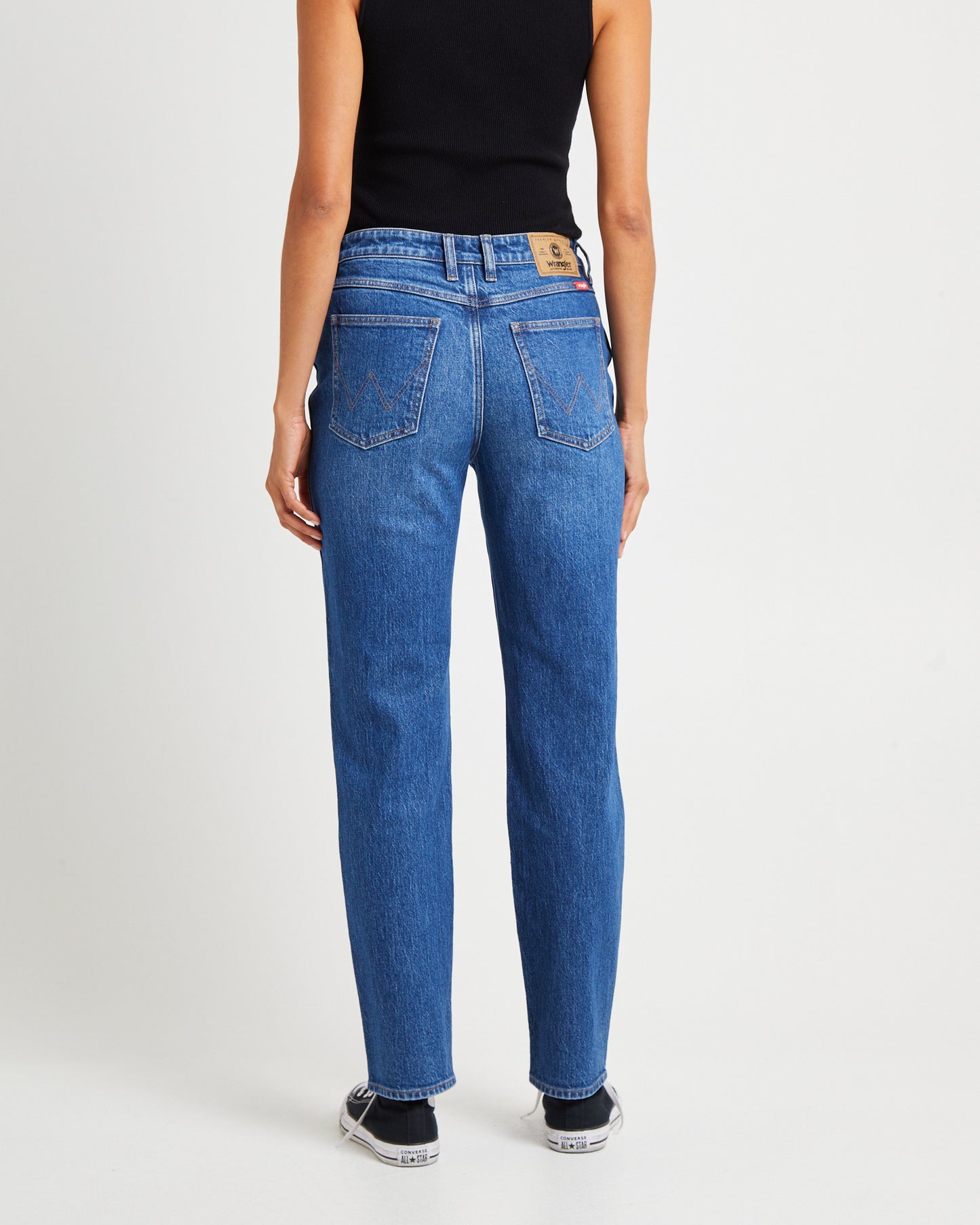 Mid Tori Slim Straight Denim Jeans  5 Year Fade