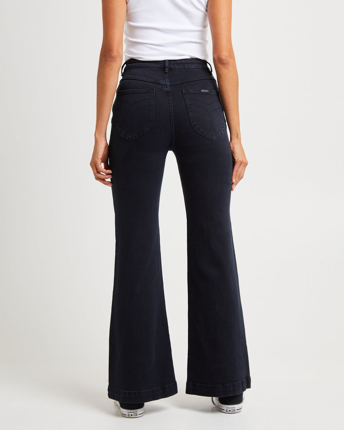 Eastcoast Flare Denim Jeans BLACK