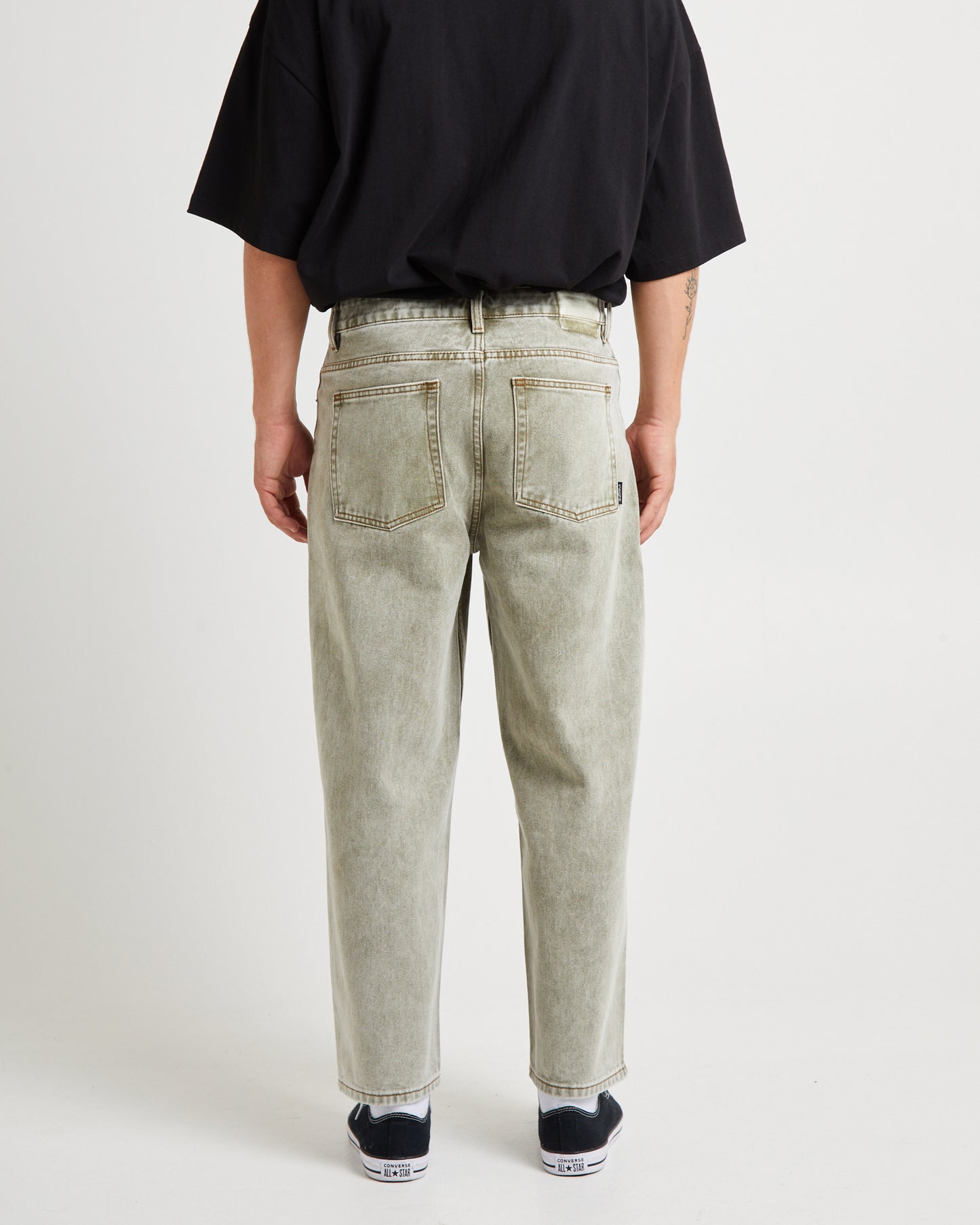 Knocker Wide Leg Denim Jeans