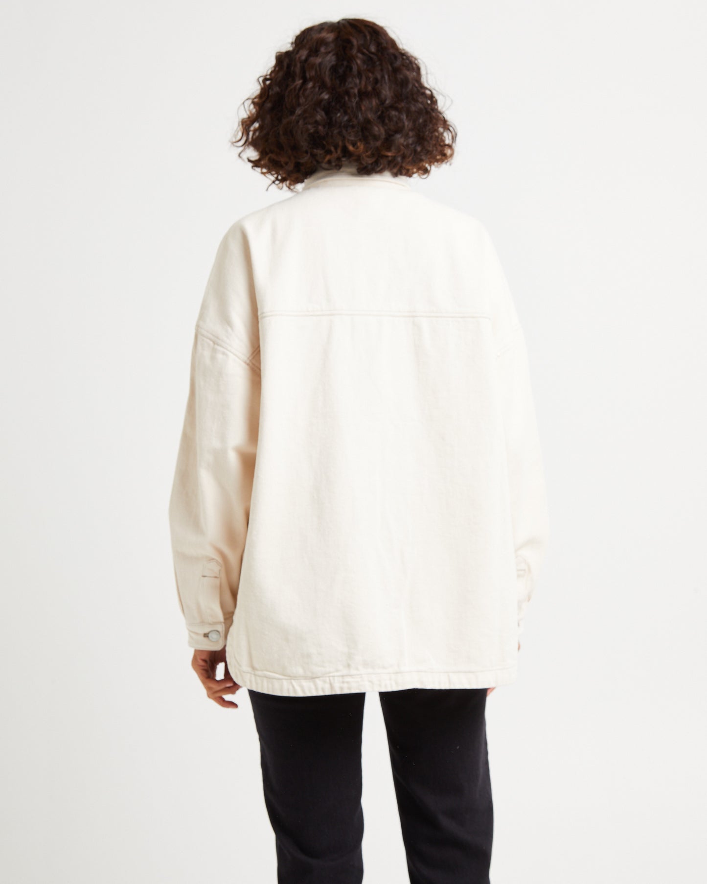 Lee Limited Denim Shacket Unbleached