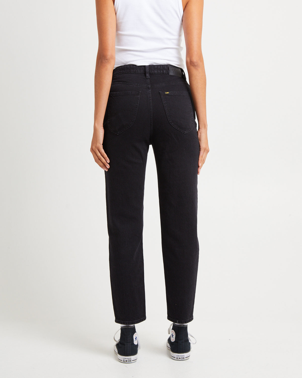 High Mom Jeans Homme Black HOMME BLACK