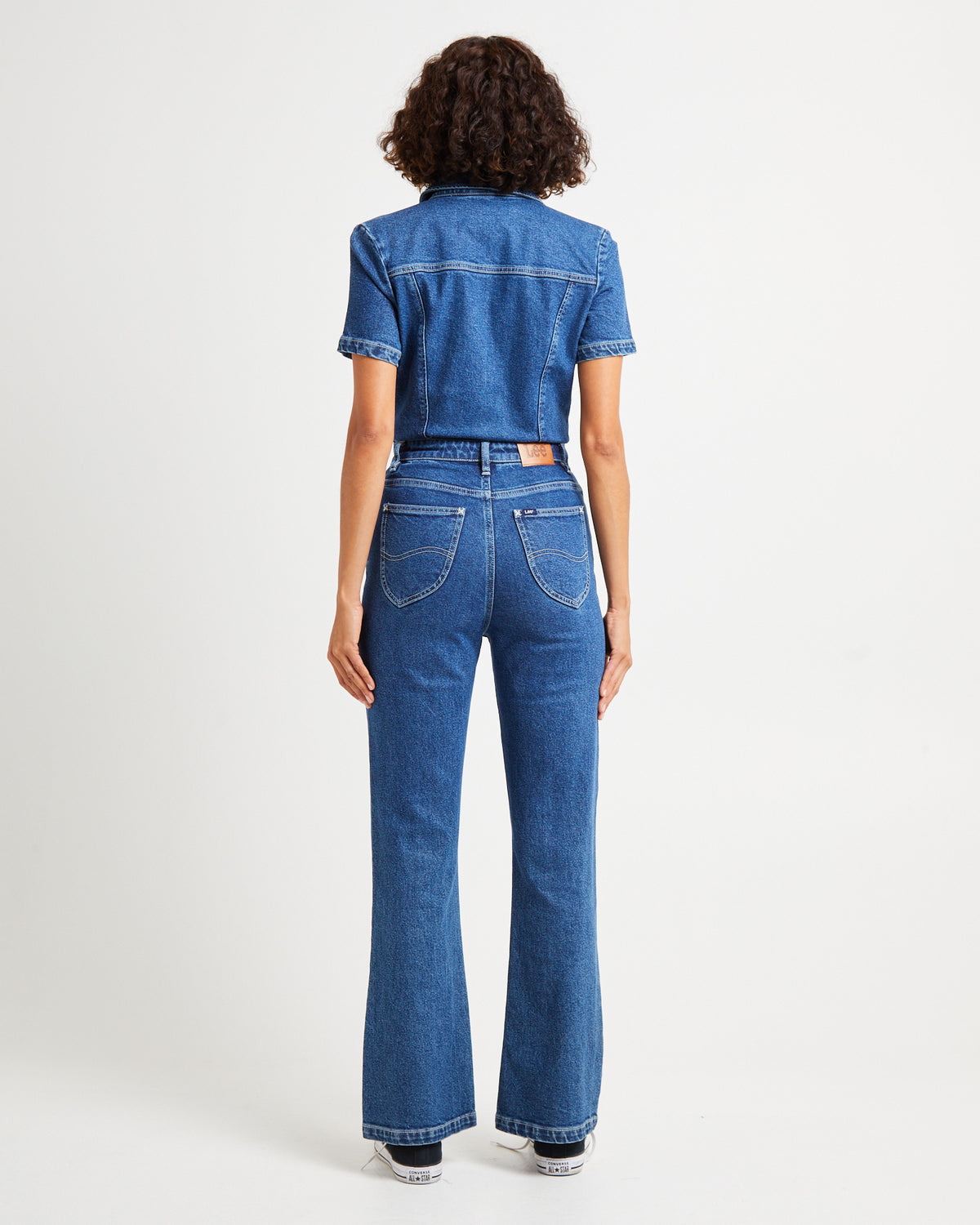 Rhianna Denim Boilersuit FRENCH BLUE